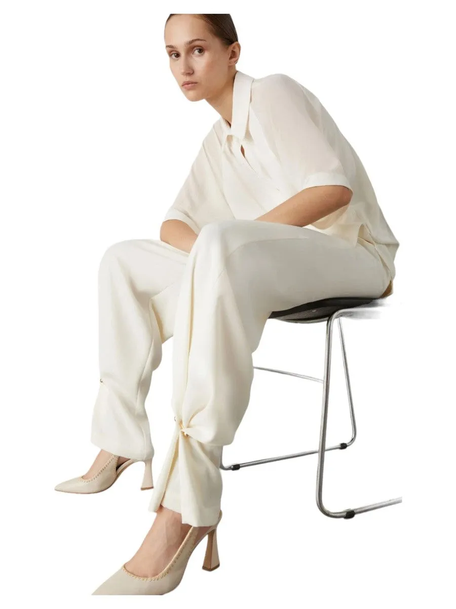 Pantaloni Cabaret in Satin