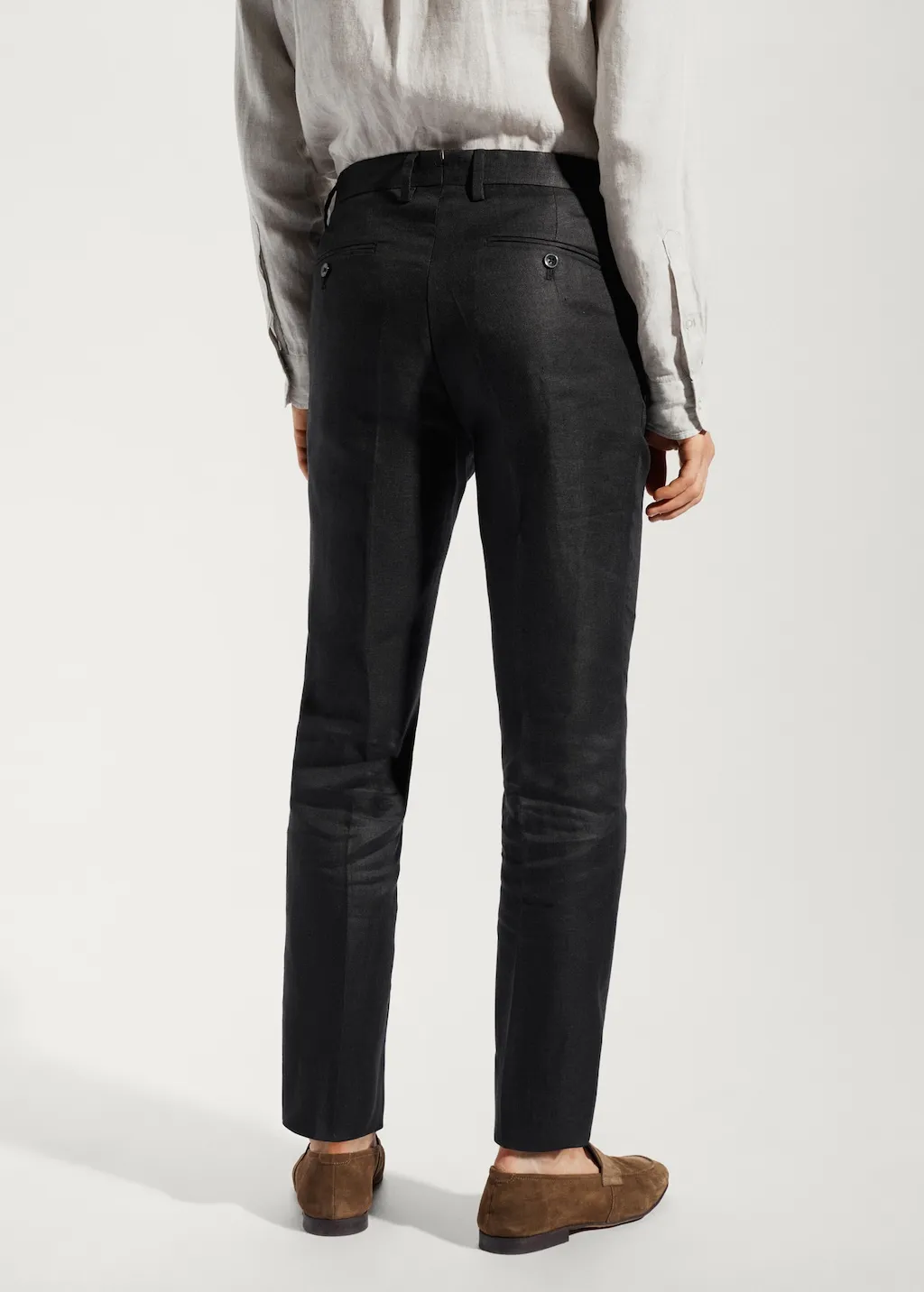 Pantaloni completo 100% lino