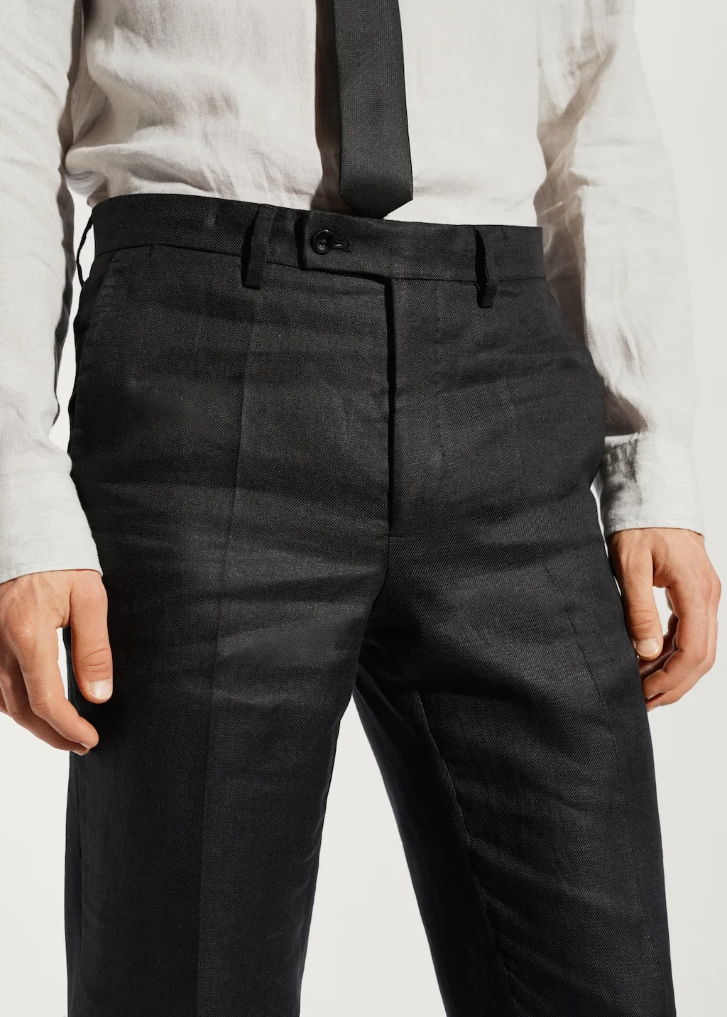 Pantaloni completo 100% lino