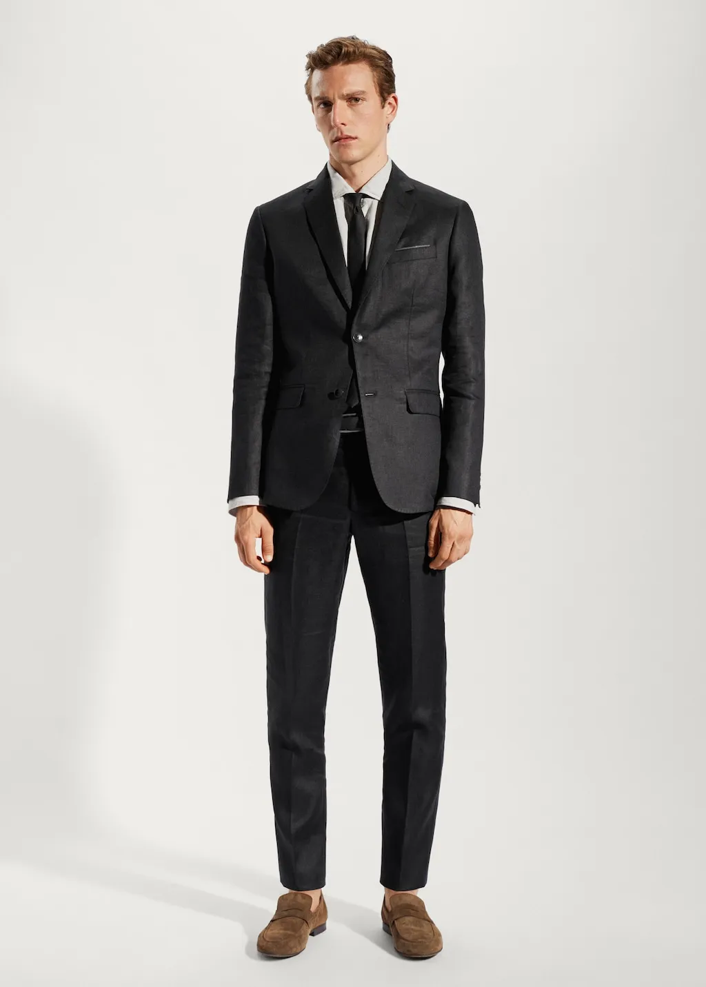 Pantaloni completo 100% lino