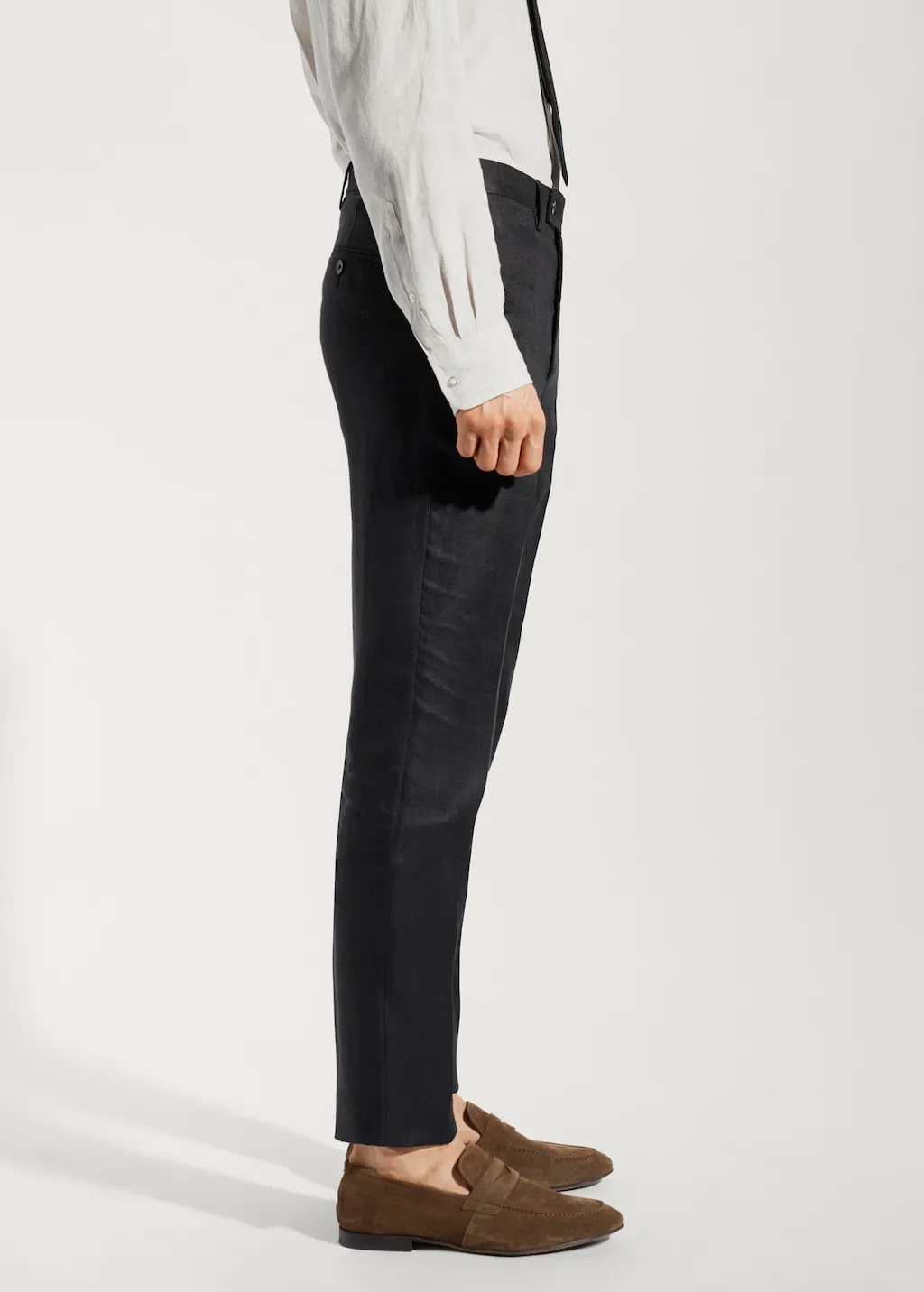 Pantaloni completo 100% lino