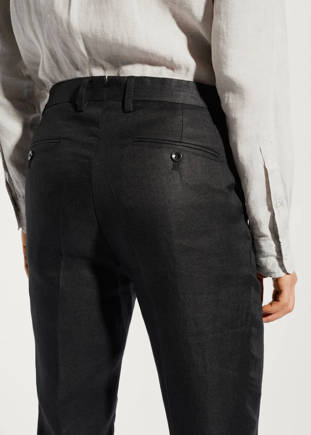 Pantaloni completo 100% lino
