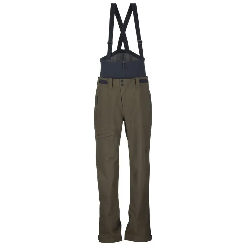 Pantaloni da sci da uomo Scott Vertic 3L (Eather Brown)