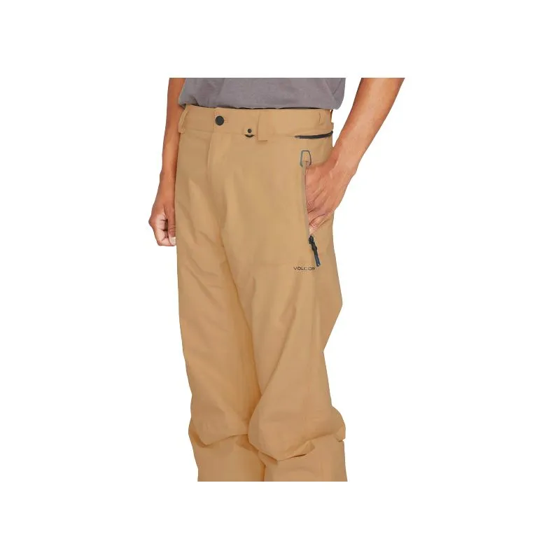 Pantaloni da sci Volcom L Gore-Tex Uomo (Caramello)