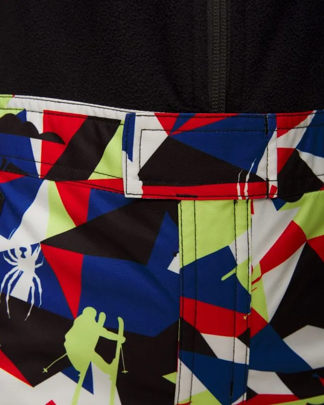Pantaloni salopette da sci da bambino Spyder Expedition
