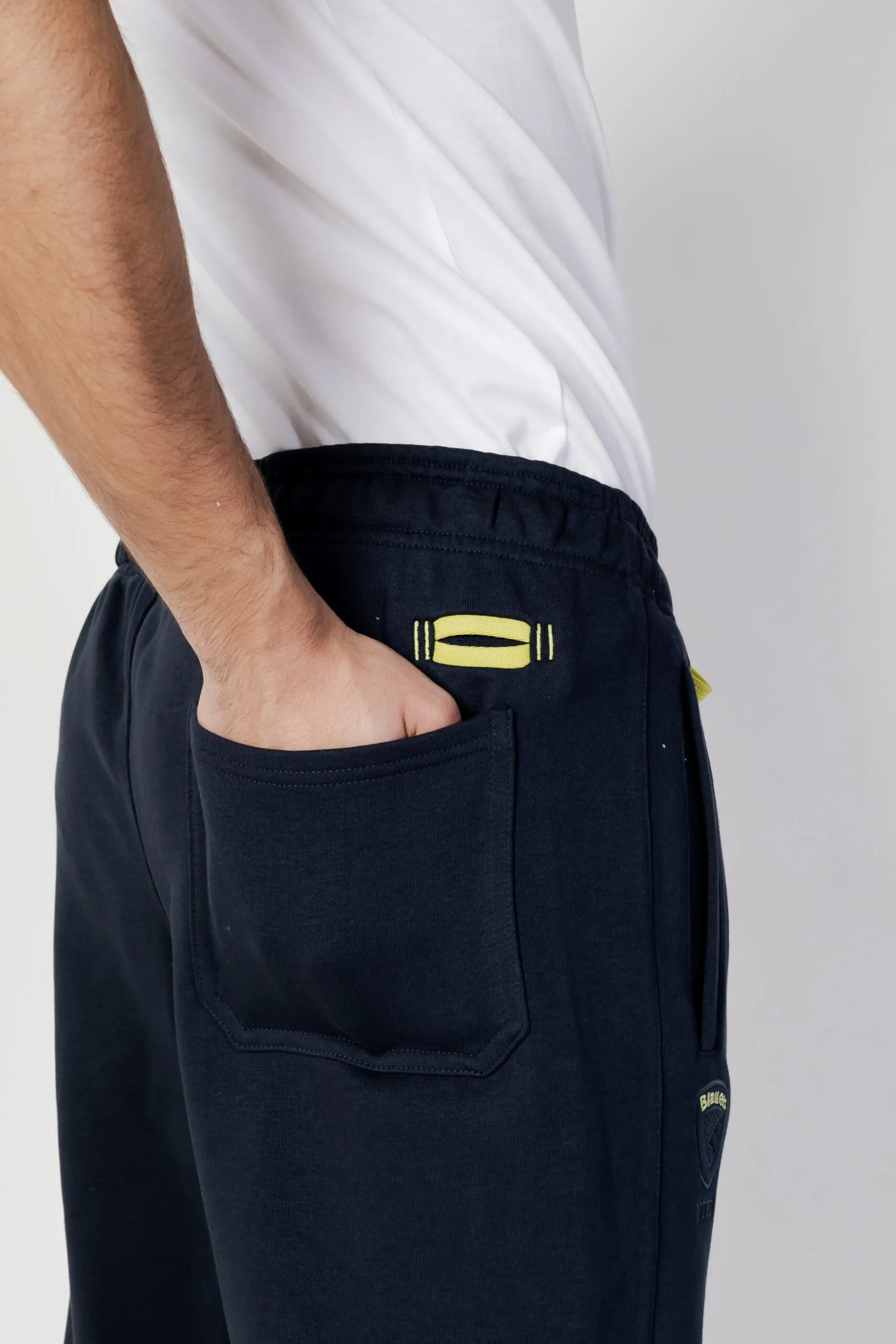 Pantaloni sportivi Blauer. logo Blu