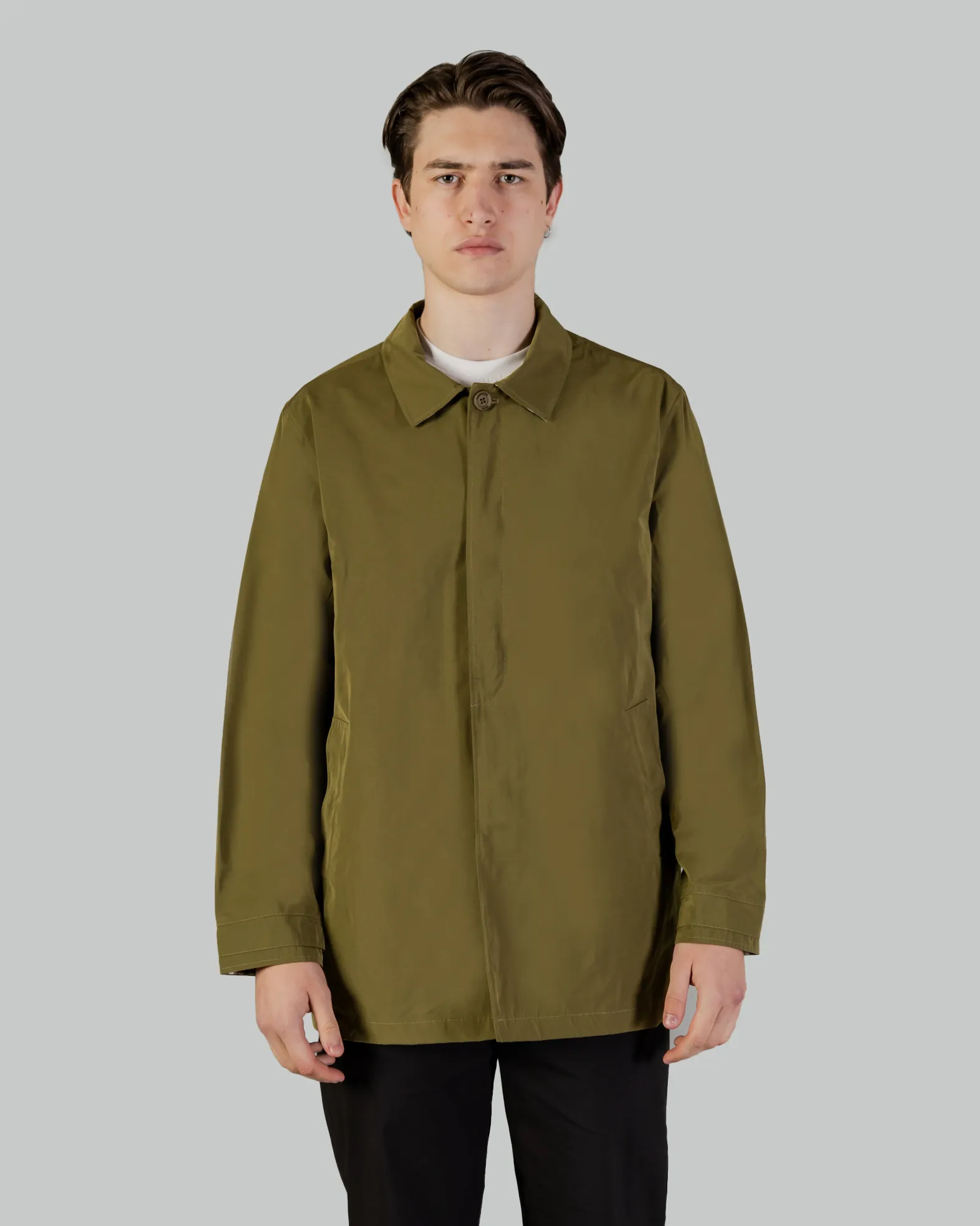 Parka Aquascutum ACTIVE CABAN Verde Oliva