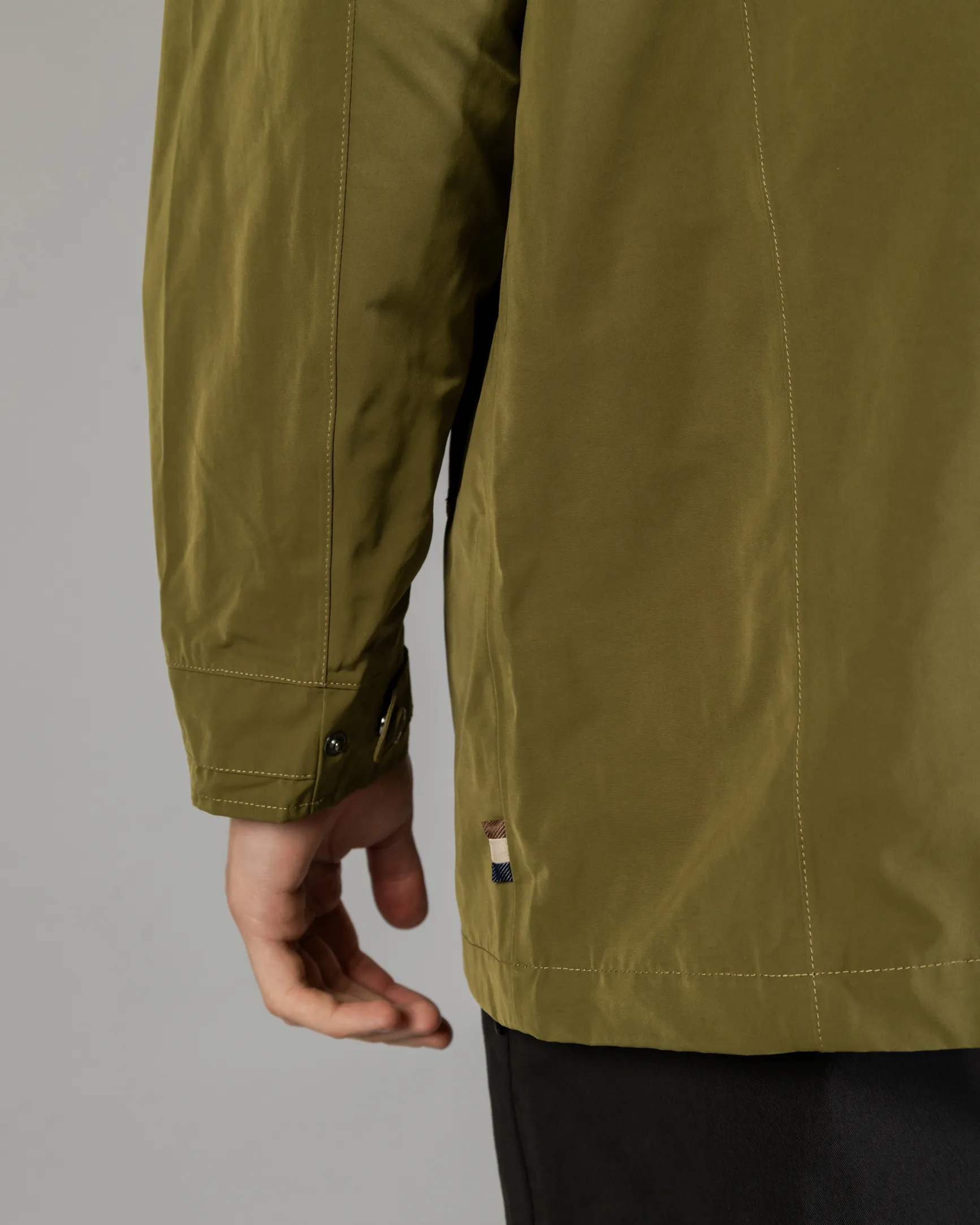 Parka Aquascutum ACTIVE CABAN Verde Oliva