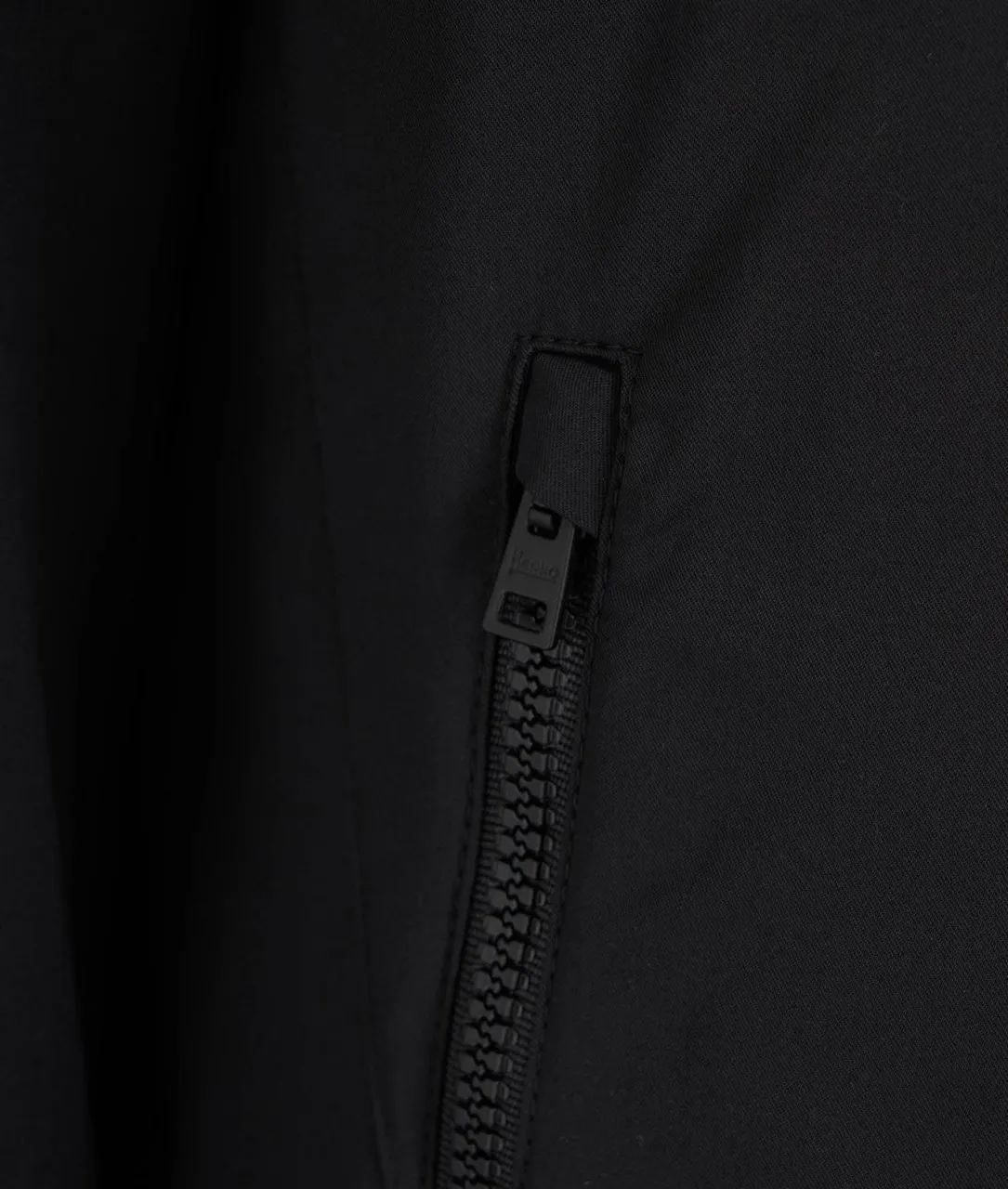 Parka con eco pelliccia nero nero