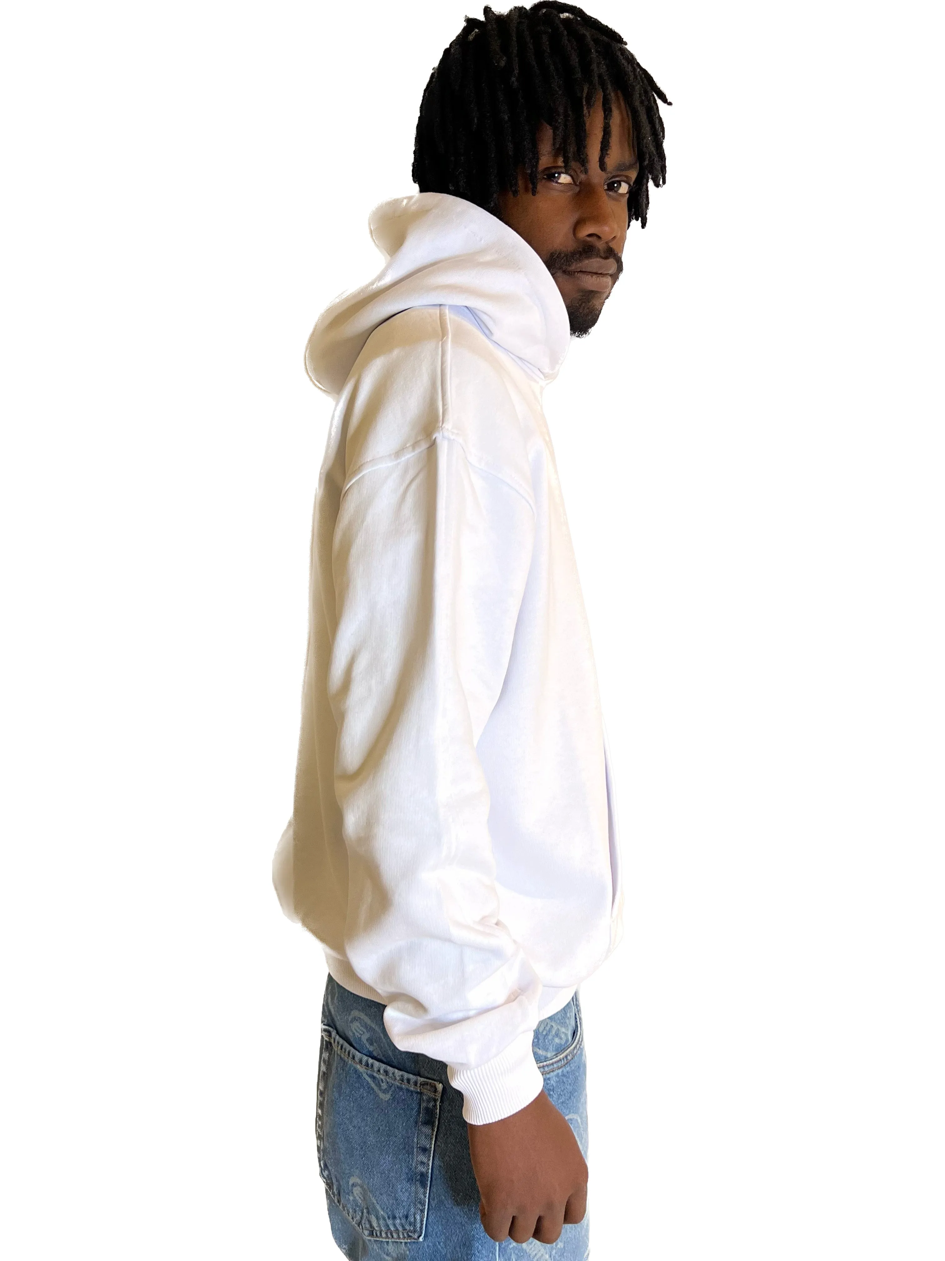Perfect hoodie white ss23