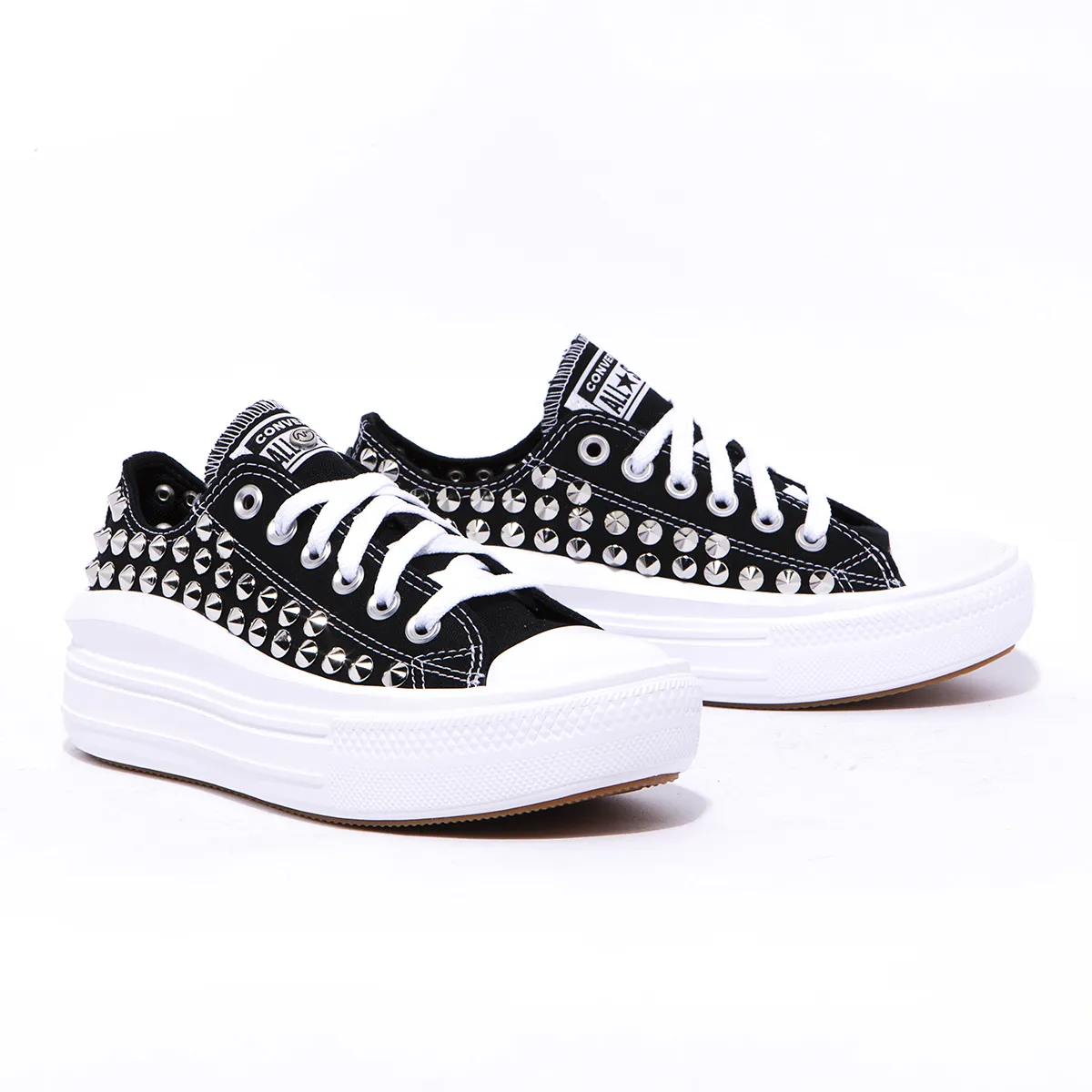 Platform Low Move Black Full Studs