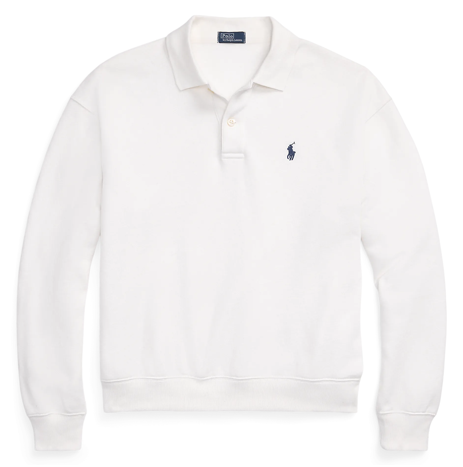  POLO RALPH LAUREN   Maglione oversize in misto cotone | Bianco