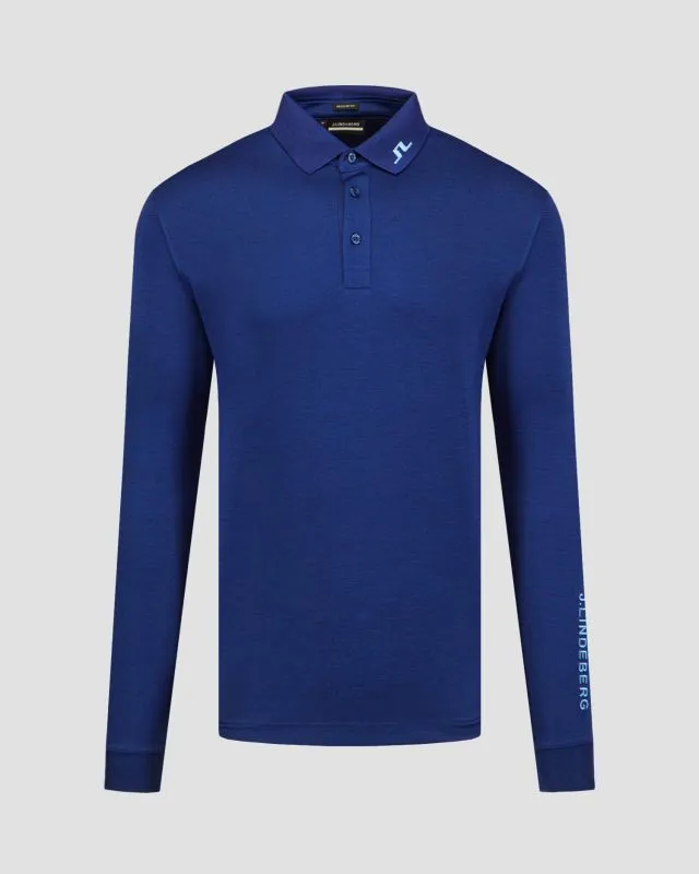 Polo z długim rękawem męskie J.Lindeberg Tour GMJT08572-o488