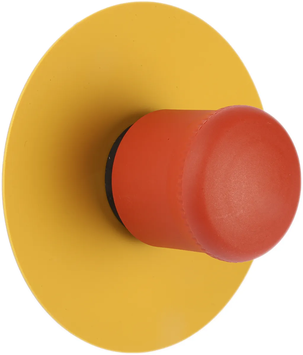 Pulsante di arresto di emergenza Eaton RMQ Titan M22, Frontale, Ø 22mm
