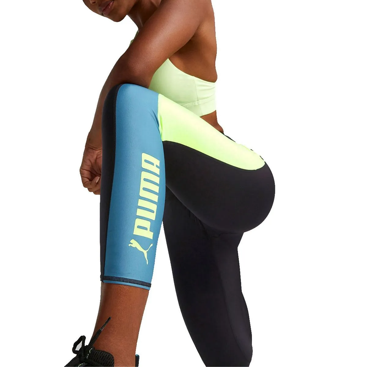      PUMA LEGGINGS 7/8 FIT EVERSCULPT COLOR BLOCK DONNA  