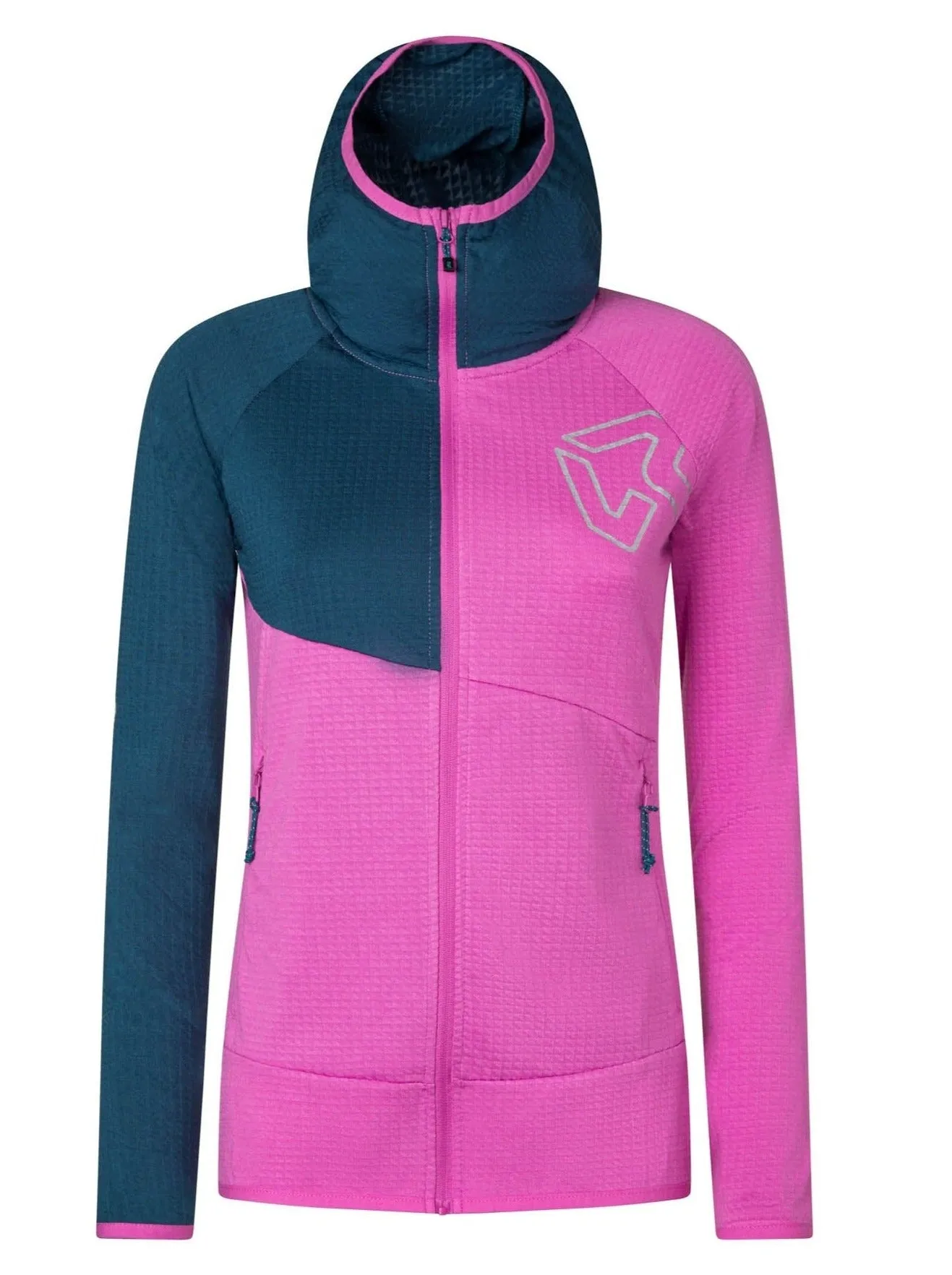 Rock Experience Zebra Hoodie pile tecnico donna SAMPLE