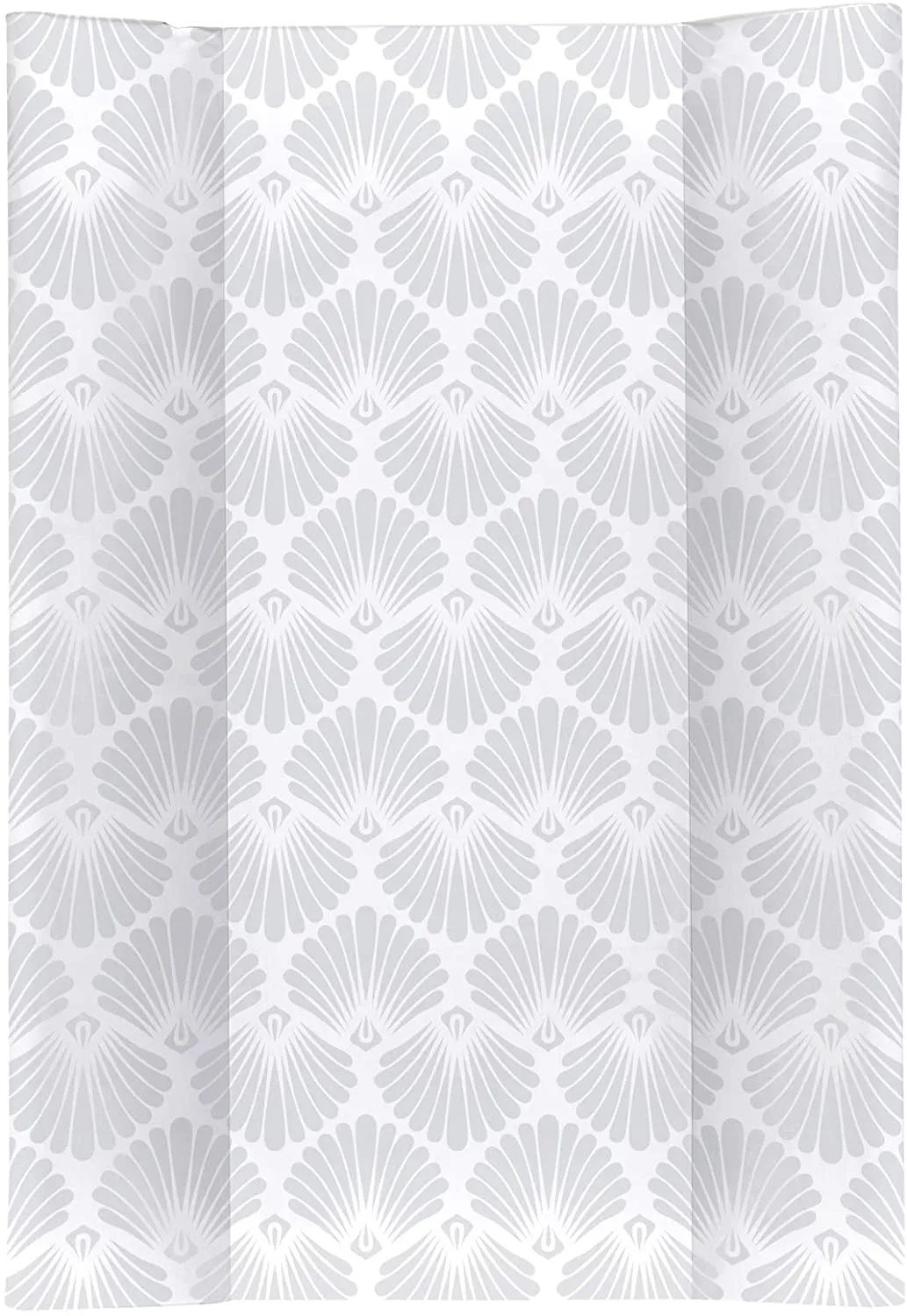 Rotho Babydesign Materassino Fasciatoio, Da 0 mesi, Modern Elephants, Bella Bambina, Bianco/Grigio, 50 x 70 cm, 20099 0001 CG