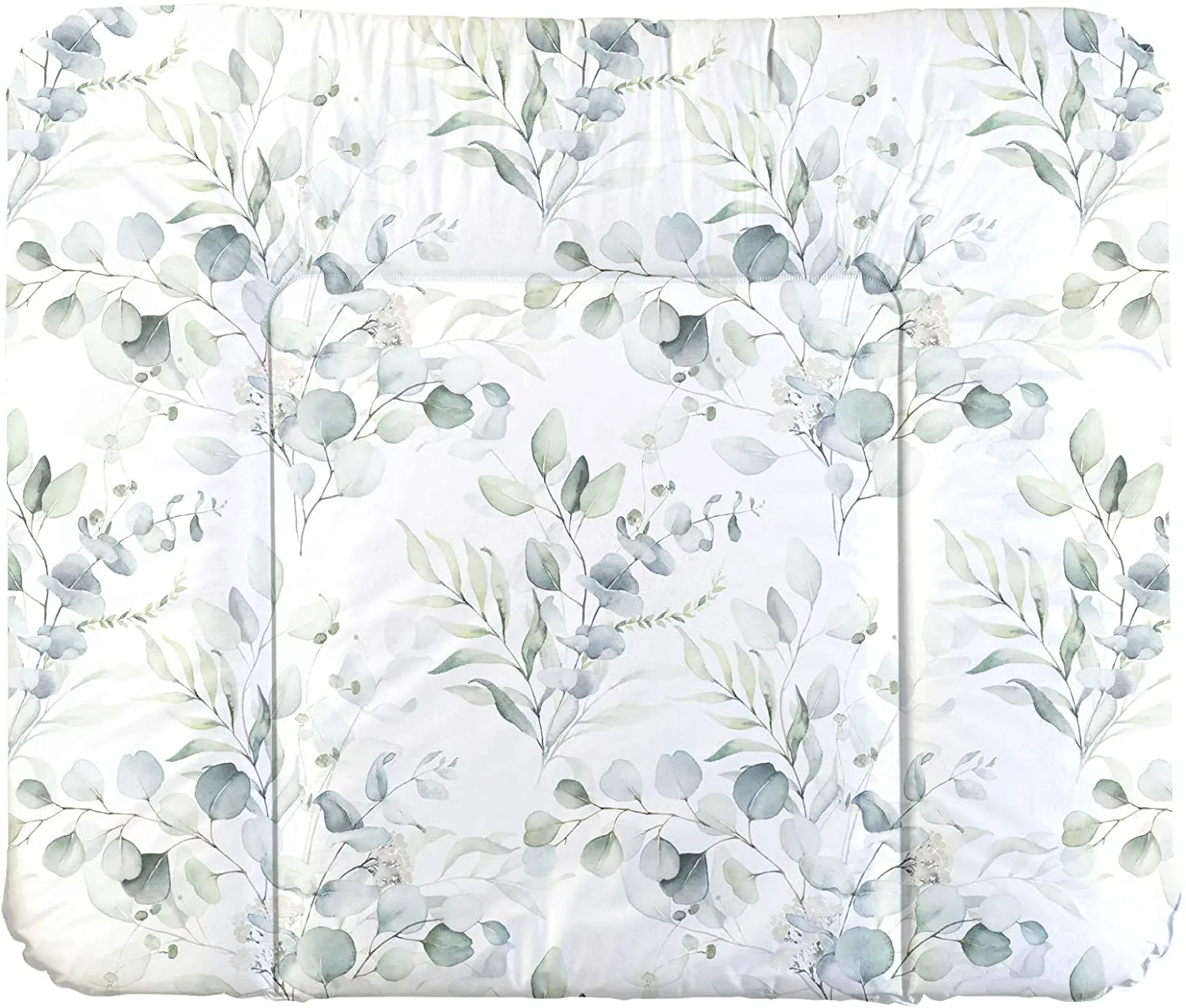 Rotho Babydesign Materassino Fasciatoio, Da 0 mesi, Modern Elephants, Bella Bambina, Bianco/Grigio, 50 x 70 cm, 20099 0001 CG