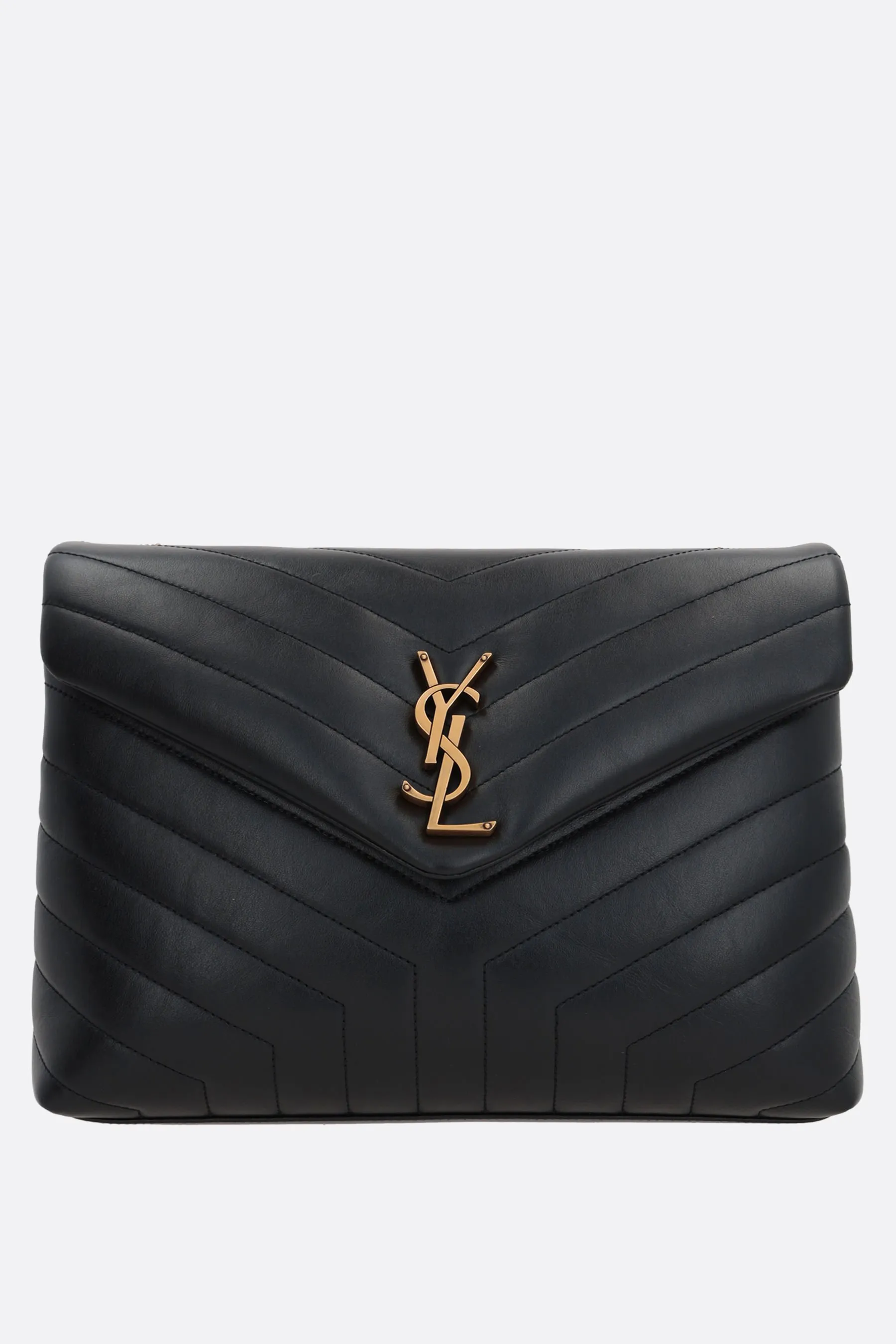  SAINT LAURENT borsa a spalla Loulou media in pelle matelassé 