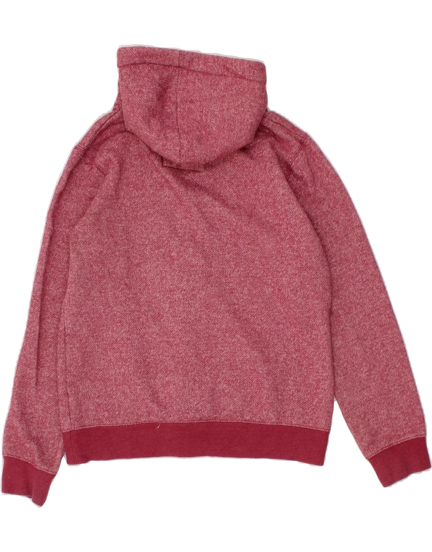 SALTROCK Girls Zip Hoodie Sweater 13-14 Years Burgundy Cotton