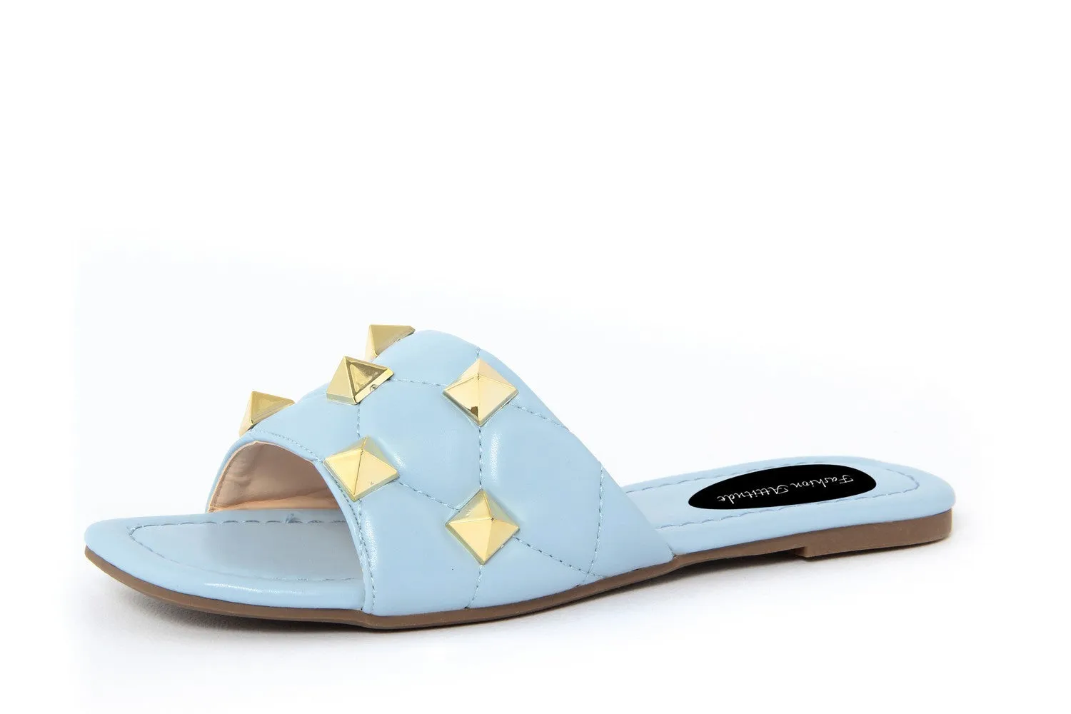 Sandali flat Donna colore Blu