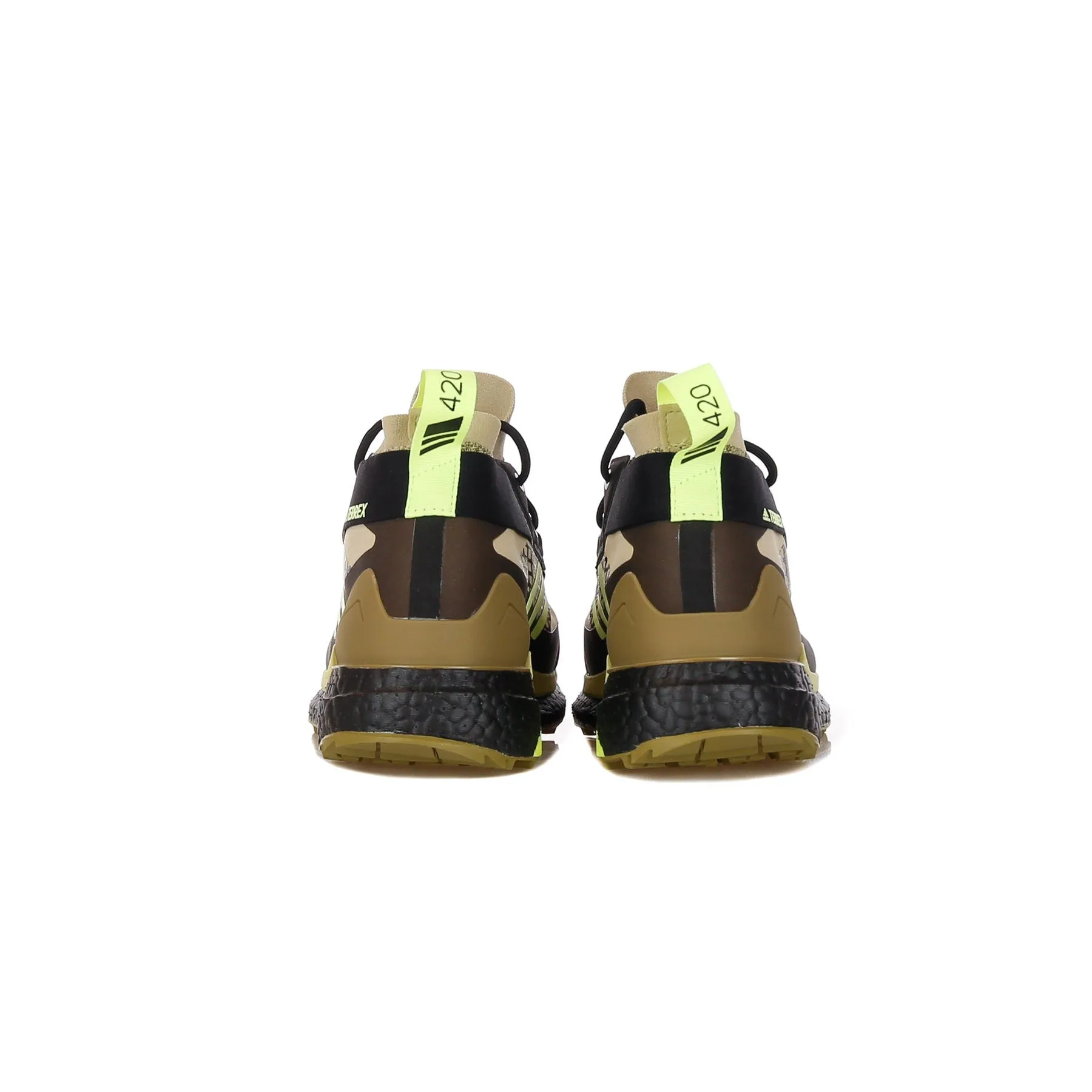 Scarpa Alta Uomo Terrex Free Hiker X Gore-tex Savanna/hi-res Yellow/core Black