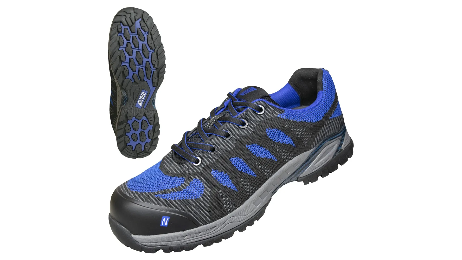 Scarpe antinfortunistiche NITRAS SAFETY 7413, 37  Unisex, con puntale di sicurezza