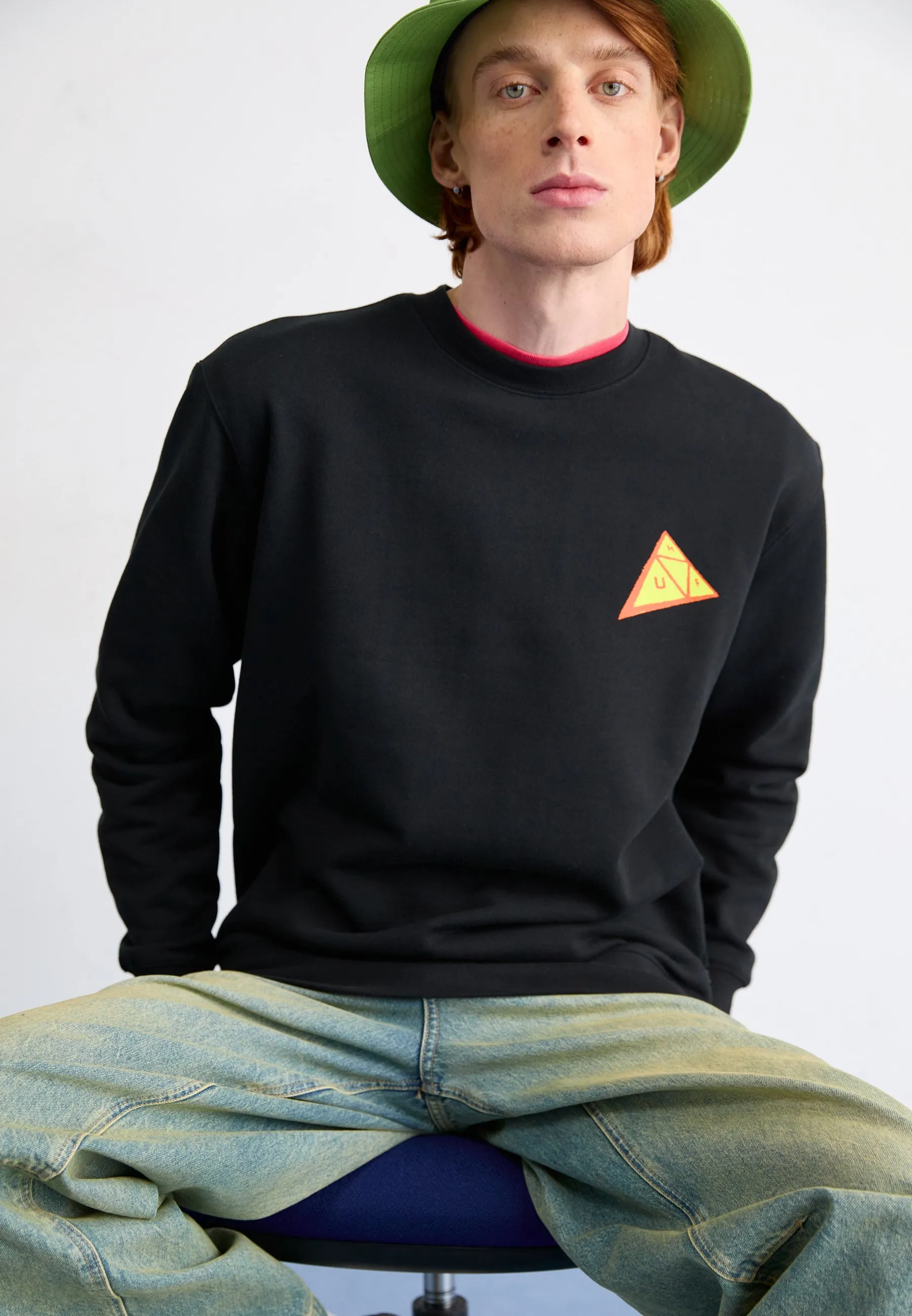 SKEWED CREWNECK - Felpa