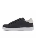 Sneakers Bikkembergs EXTRALIGHT in microfibra nero e bianco