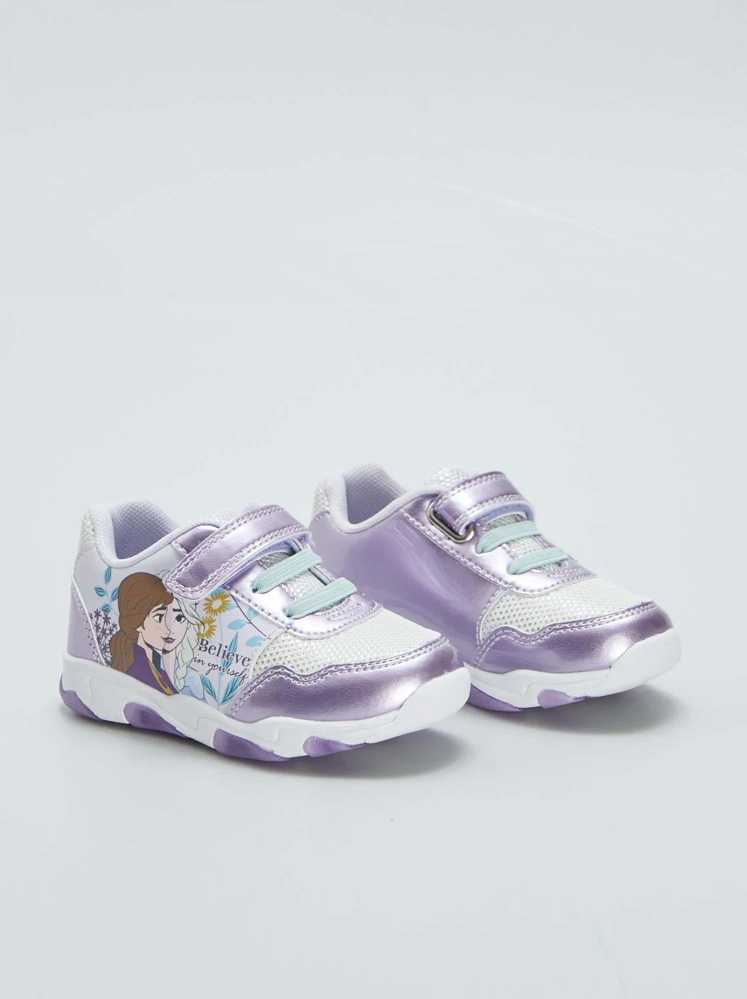 Sneakers luminose 'Frozen' - ROSA