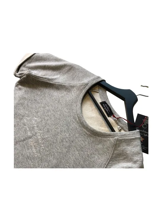 T-shirt Felpa M/c Grigio Donna