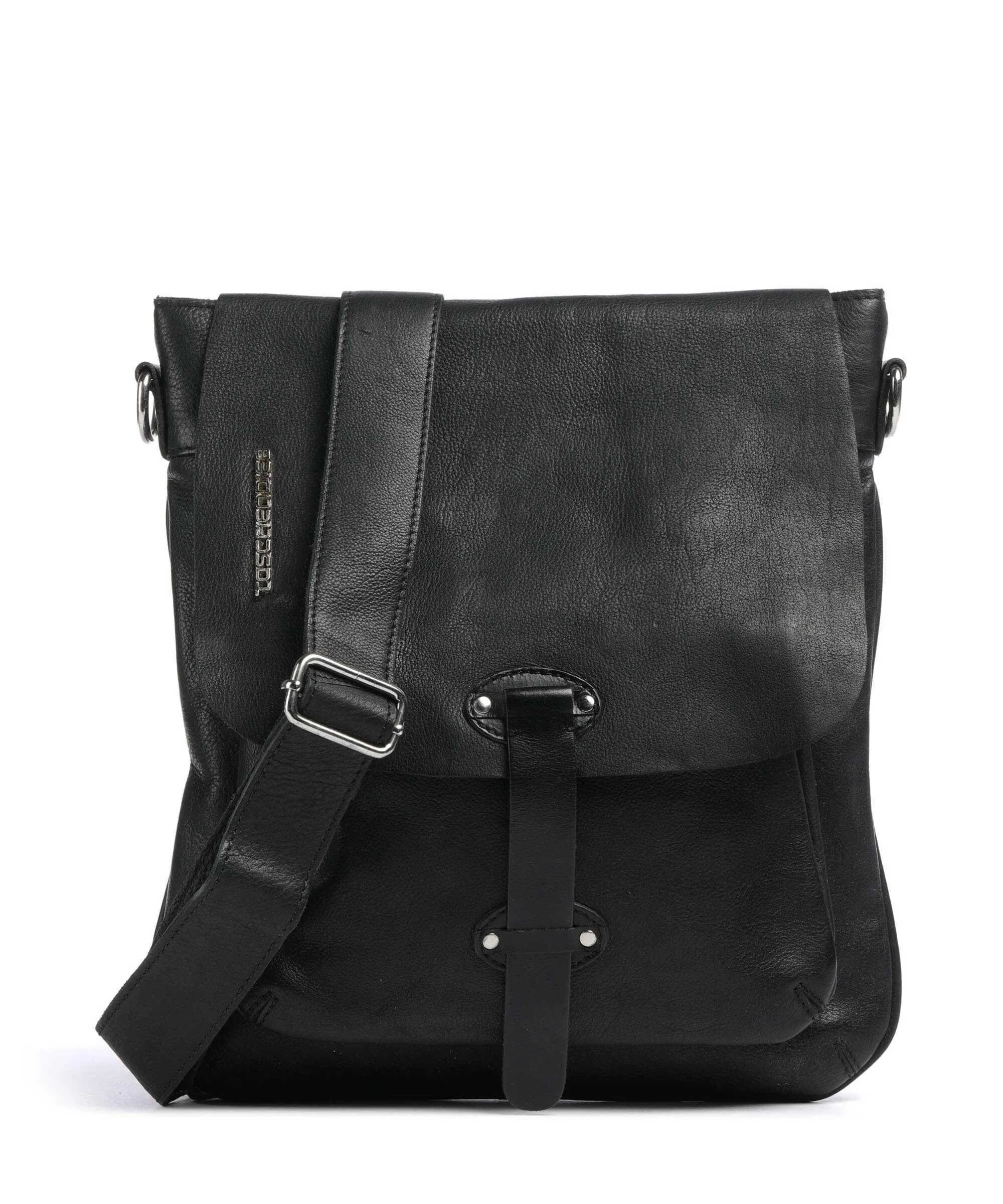  Taschendieb Wien Kohlmarkt 1 Borsa a tracolla pelle di vacchetta finemente grana nero  