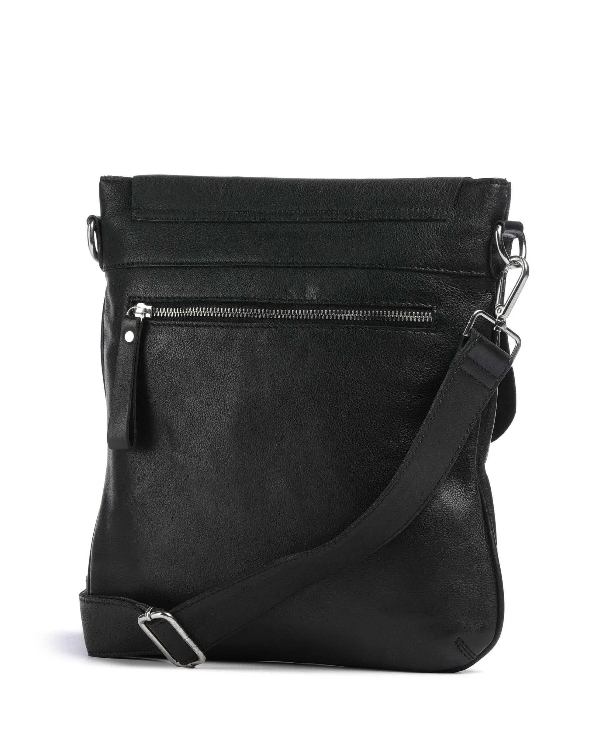  Taschendieb Wien Kohlmarkt 1 Borsa a tracolla pelle di vacchetta finemente grana nero  