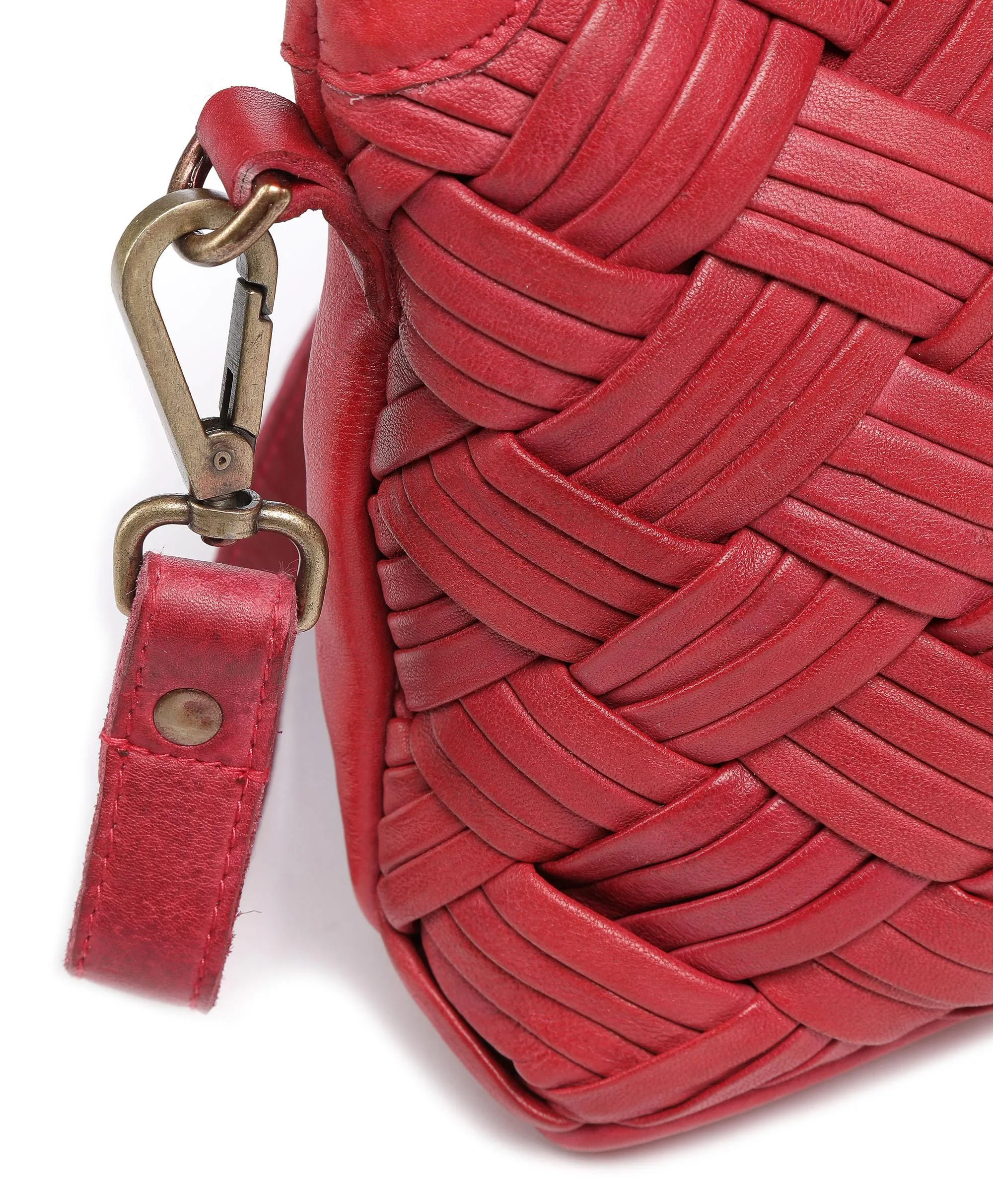  Taschendieb Wien Sommerergasse 1 Borsa a spalla pelle di vacchetta finemente grana pink  
