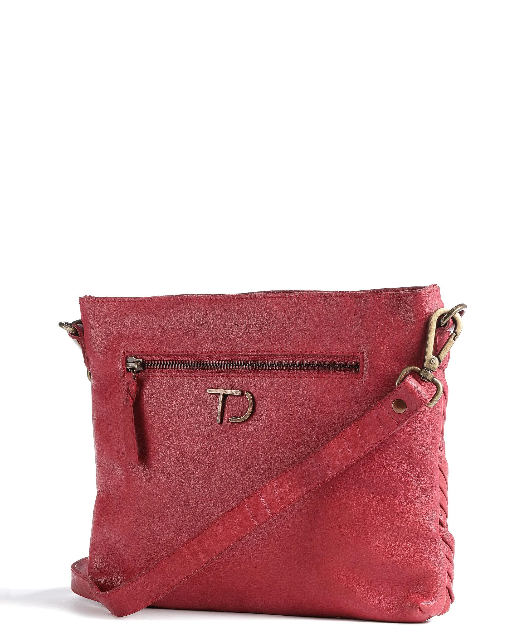  Taschendieb Wien Sommerergasse 3 Borsa a tracolla pelle di vacchetta finemente grana, pelle di pecora pink  
