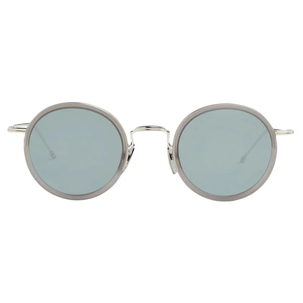 Thom Browne - Occhiali da Sole Rotondi Argento - Thom Browne Eyewear