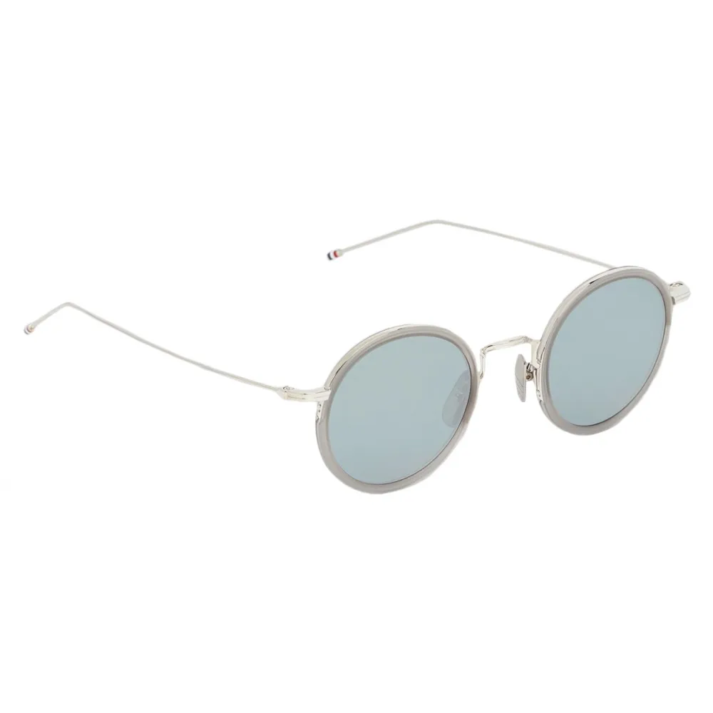 Thom Browne - Occhiali da Sole Rotondi Argento - Thom Browne Eyewear