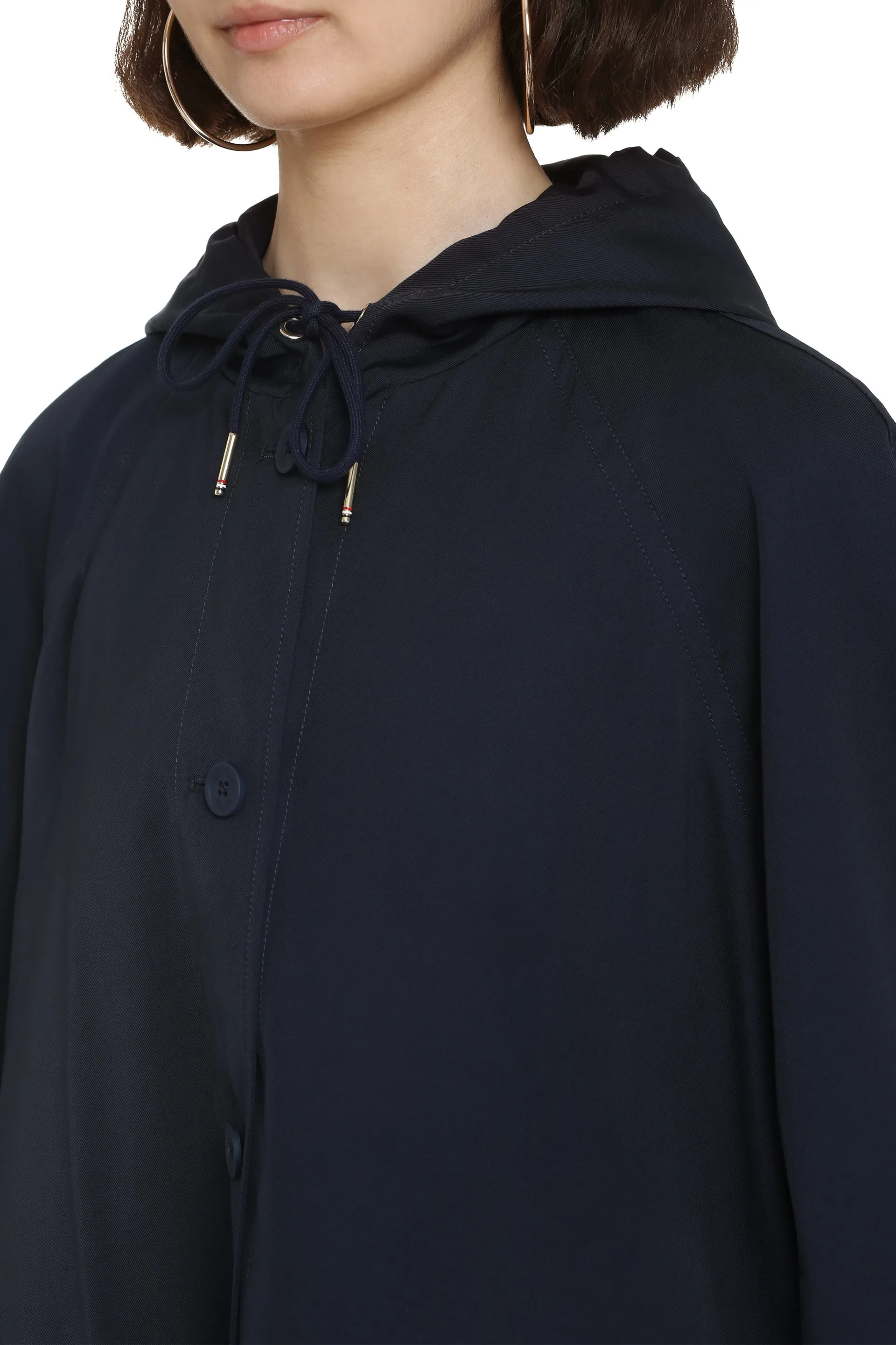 Thom Browne Parka con cappuccio