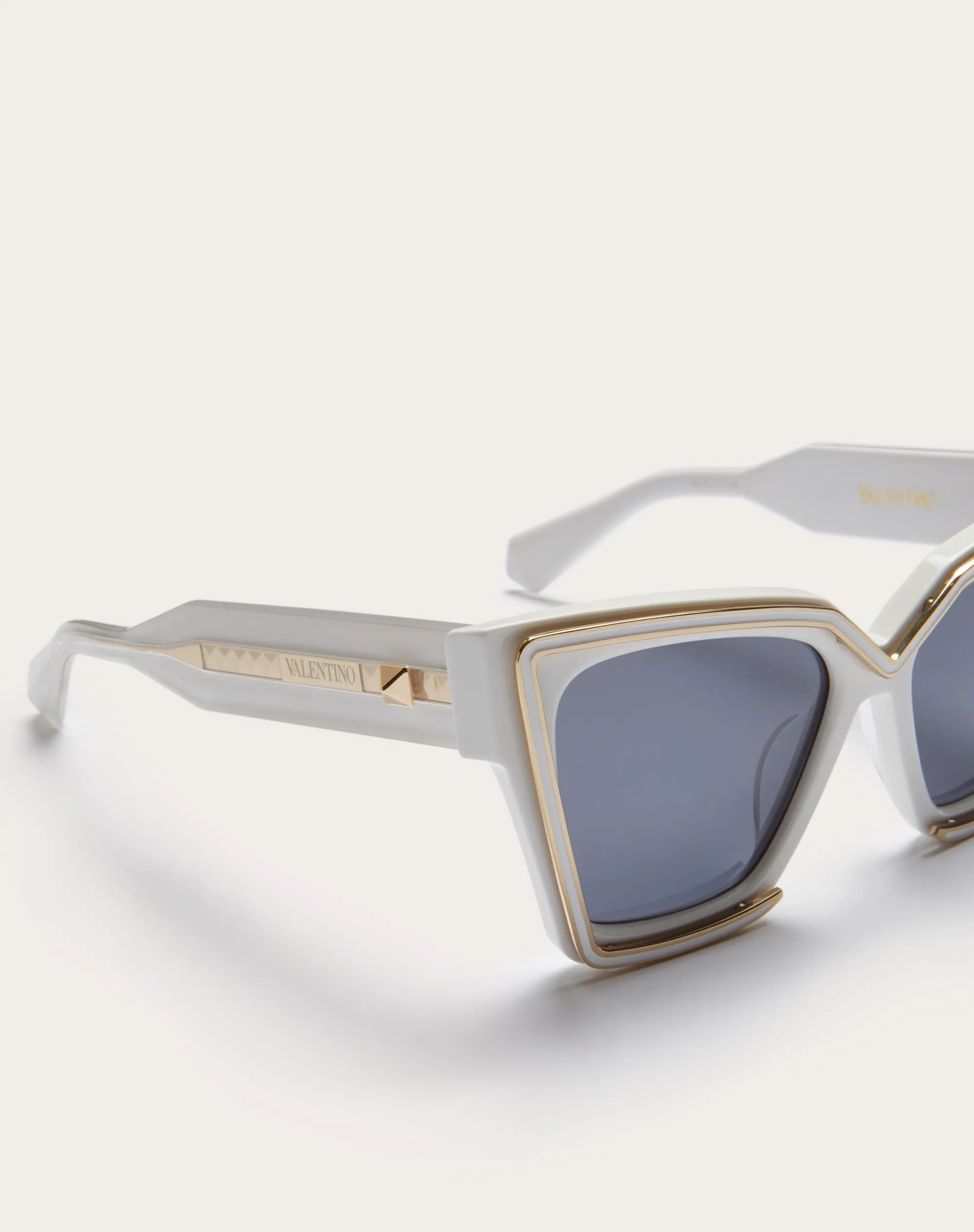 V - GRACE OCCHIALE CAT-EYE OVERSIZE IN ACETATO CON DETTAGLI IN TITANIO