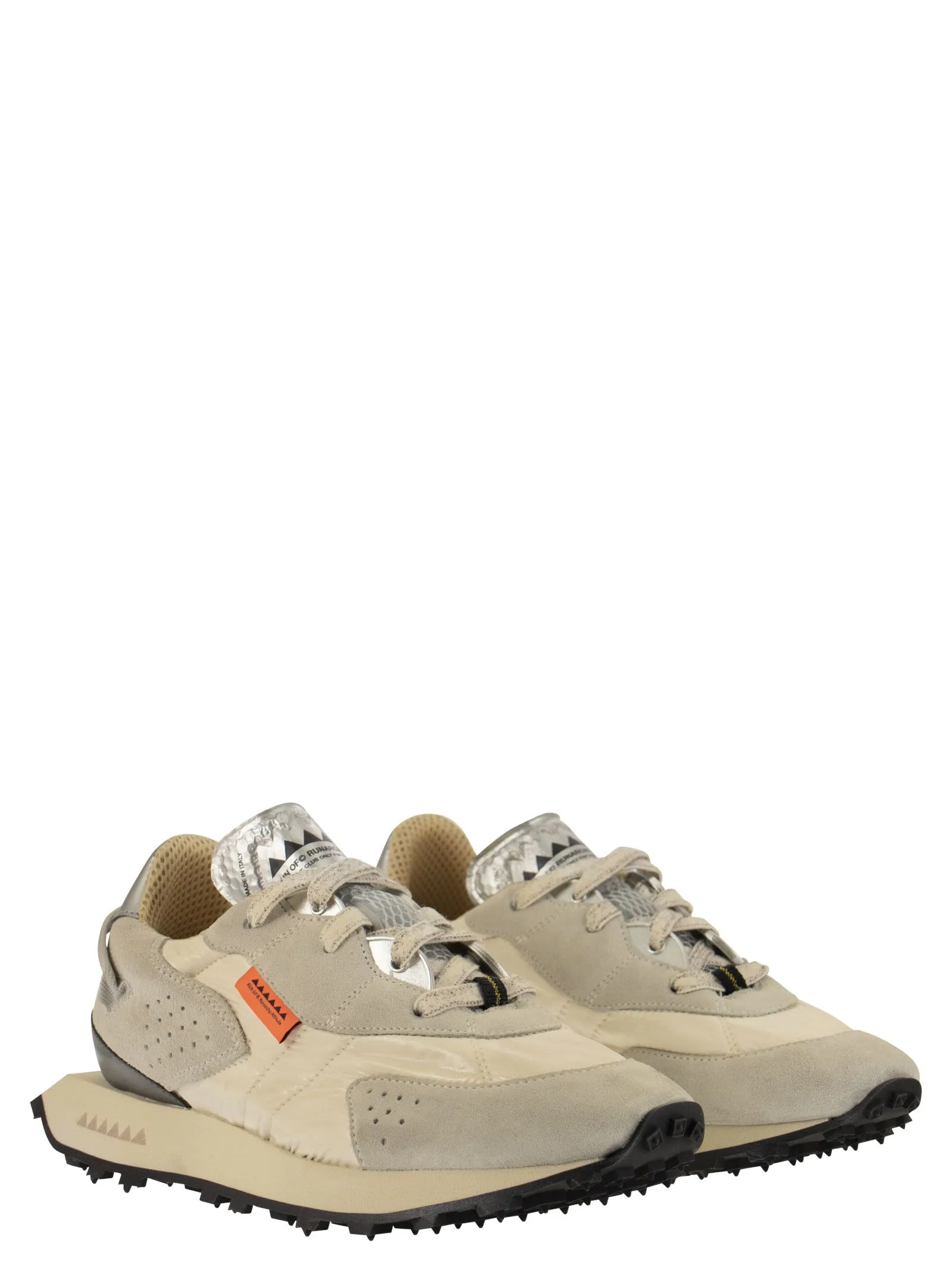 VAPORIX – Sneakers in camoscio e nylon