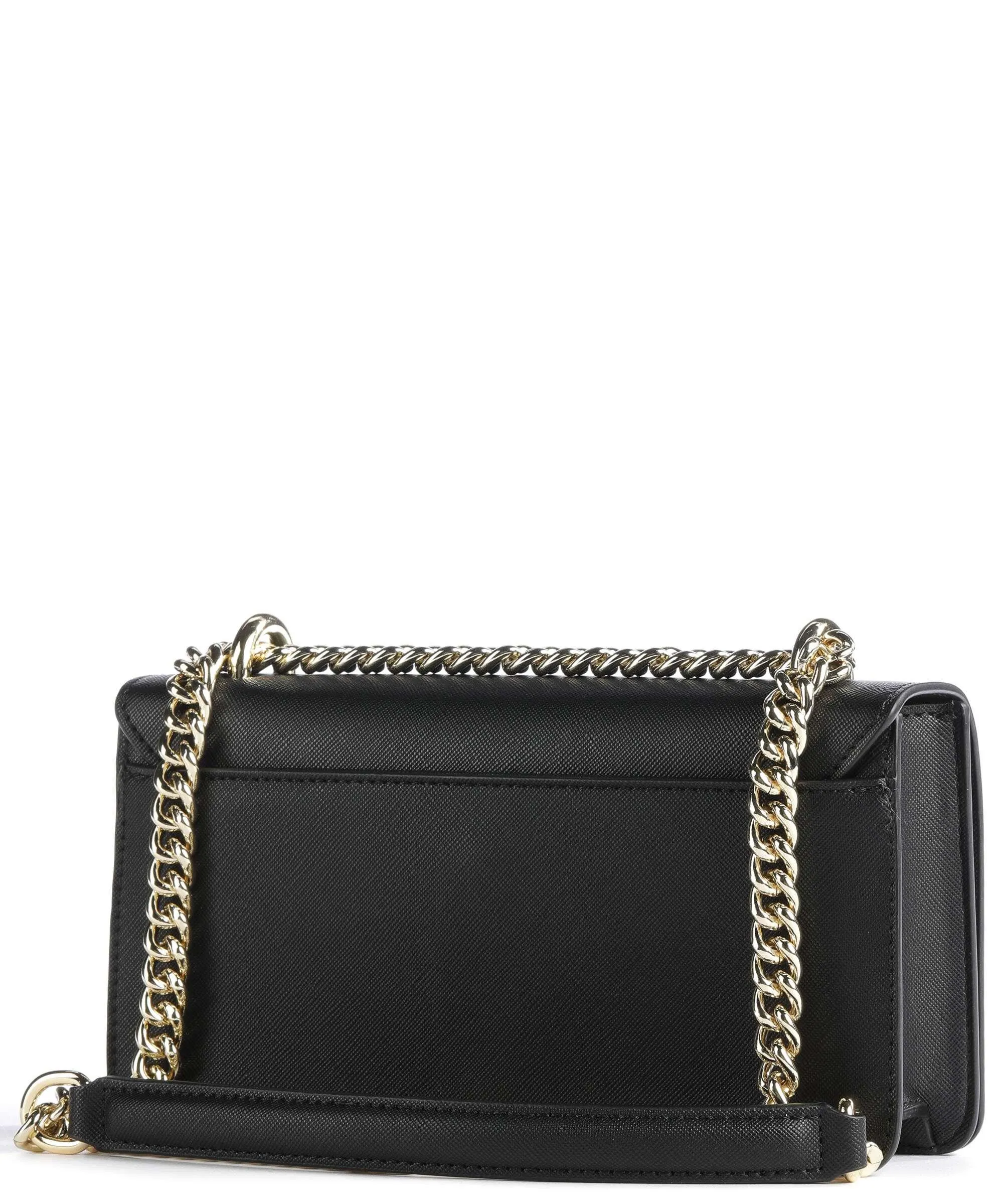  Versace Jeans Couture Logo Lock Borsa a spalla pelle sintetica nero  