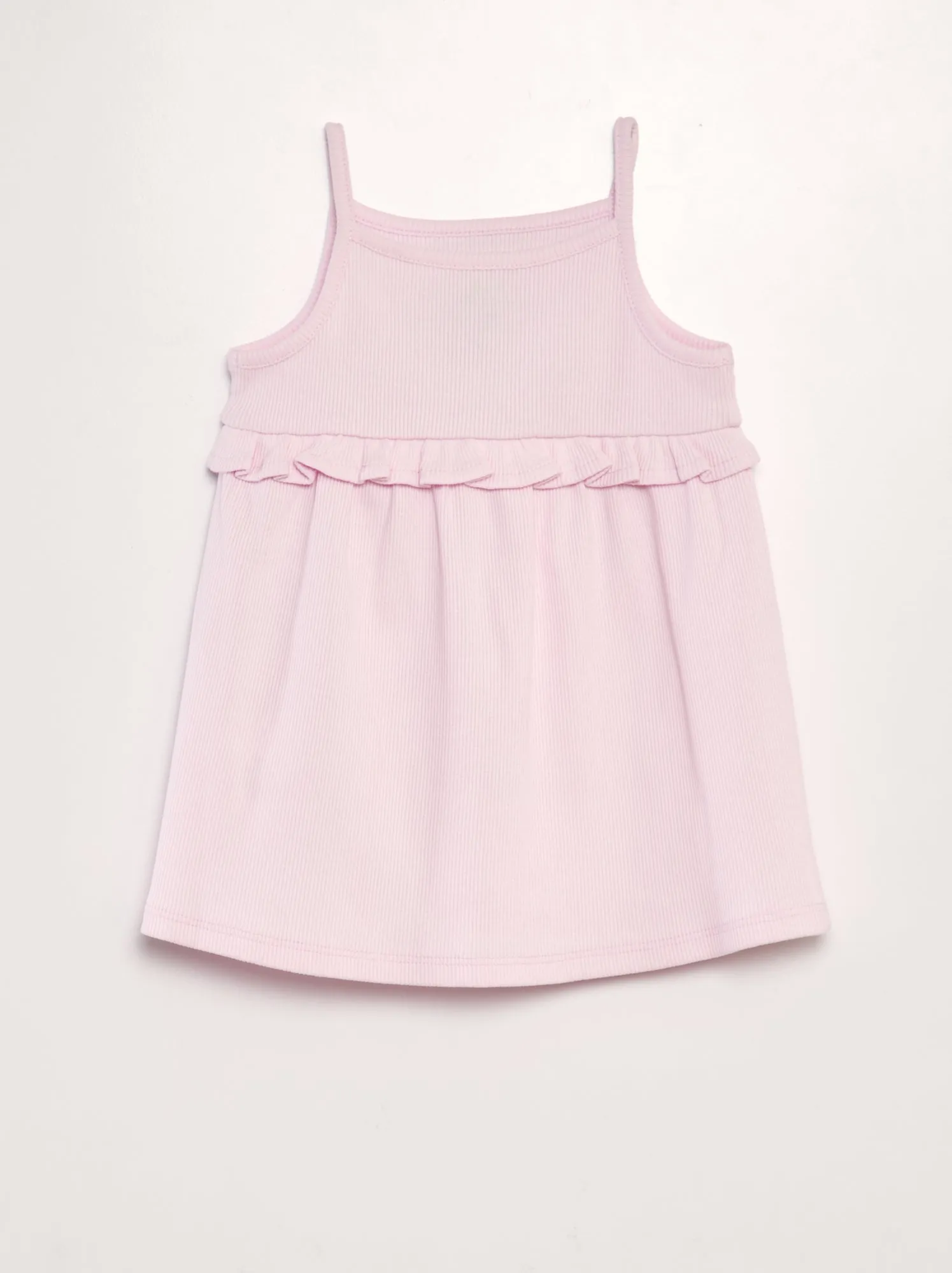 Vestito a coste 'Disney' con spalline sottili 'Minnie' - ROSA