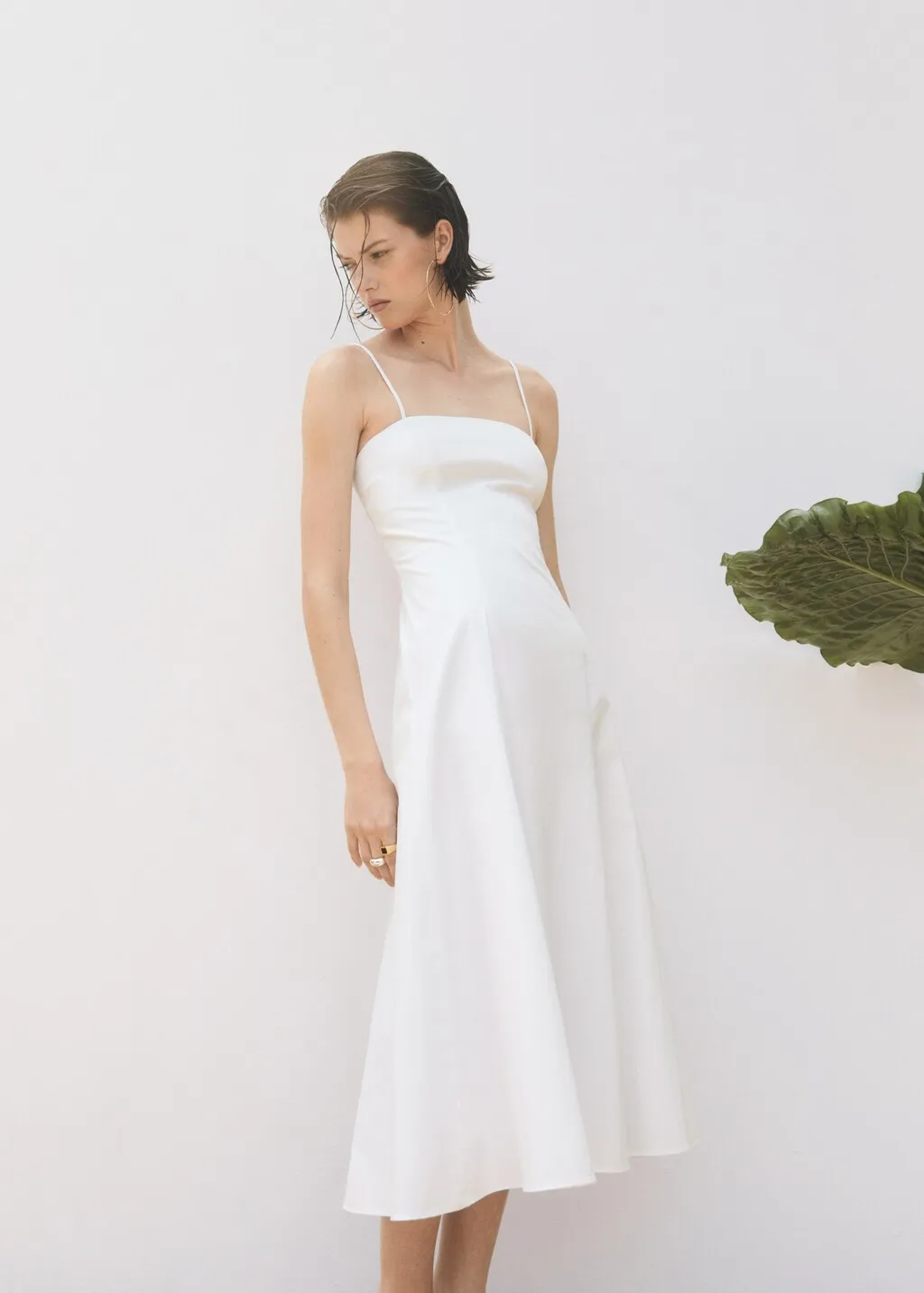 Vestito midi dettaglio schiena