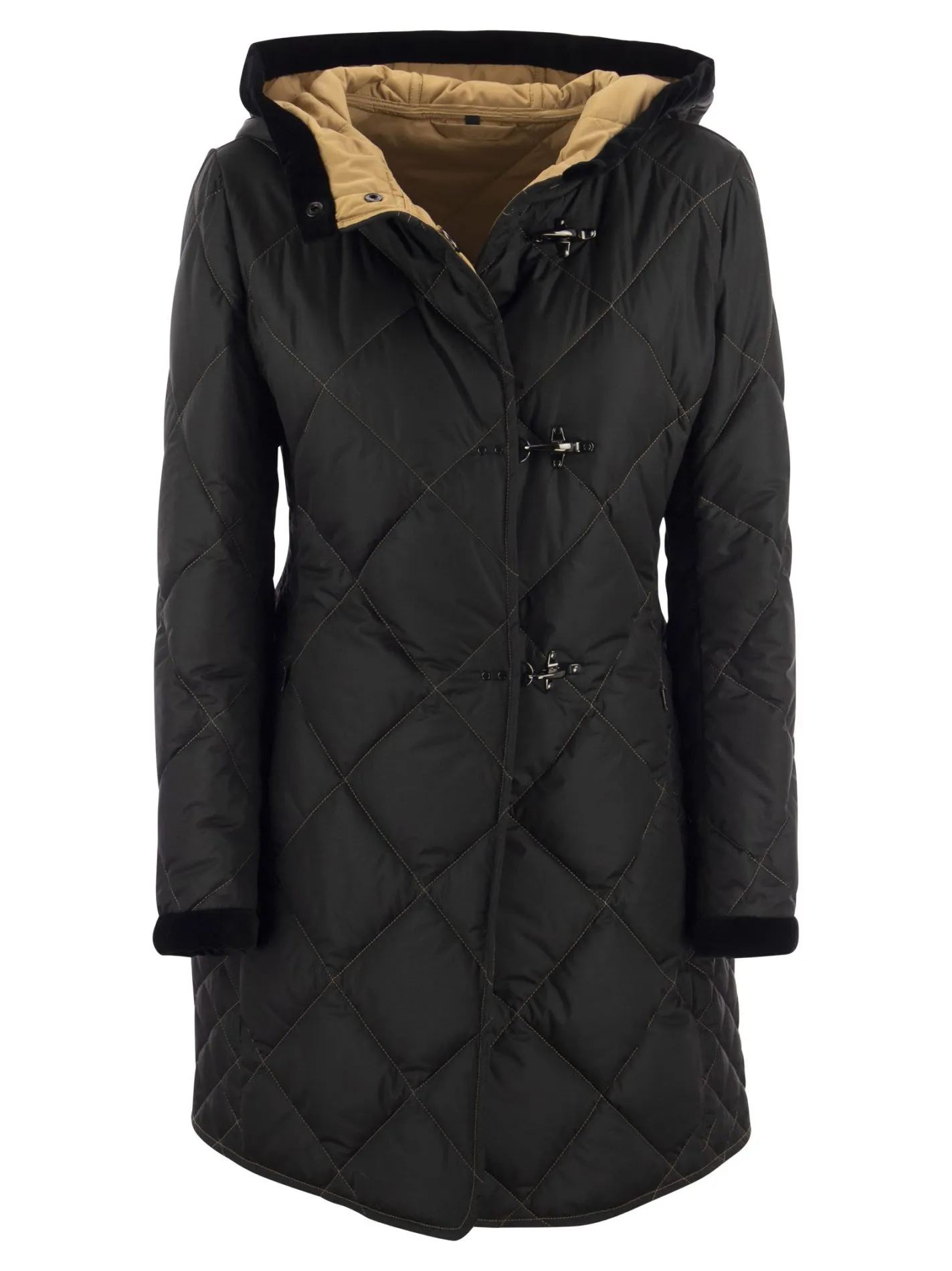 Virginia Coat Trapuntato con Cappuccio