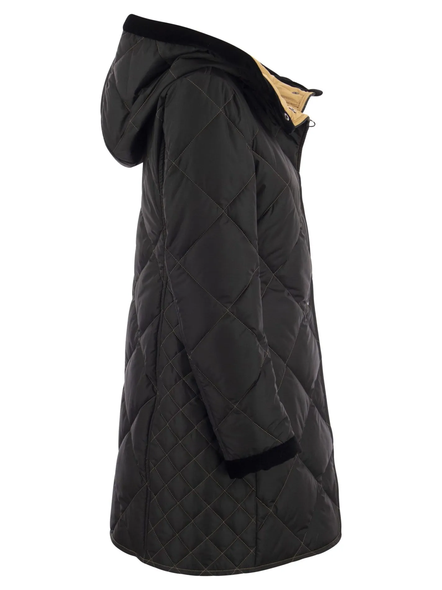 Virginia Coat Trapuntato con Cappuccio