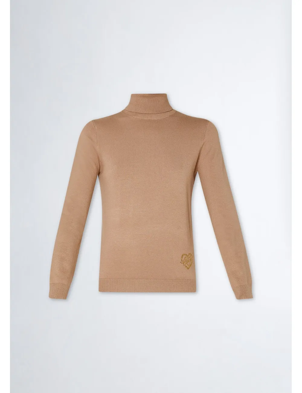 WF3126 71320 MAGLIA DONNA LIU JO DOLCEVITA COLLO ALTO MAGLIETTA SHIRT MAGLIE