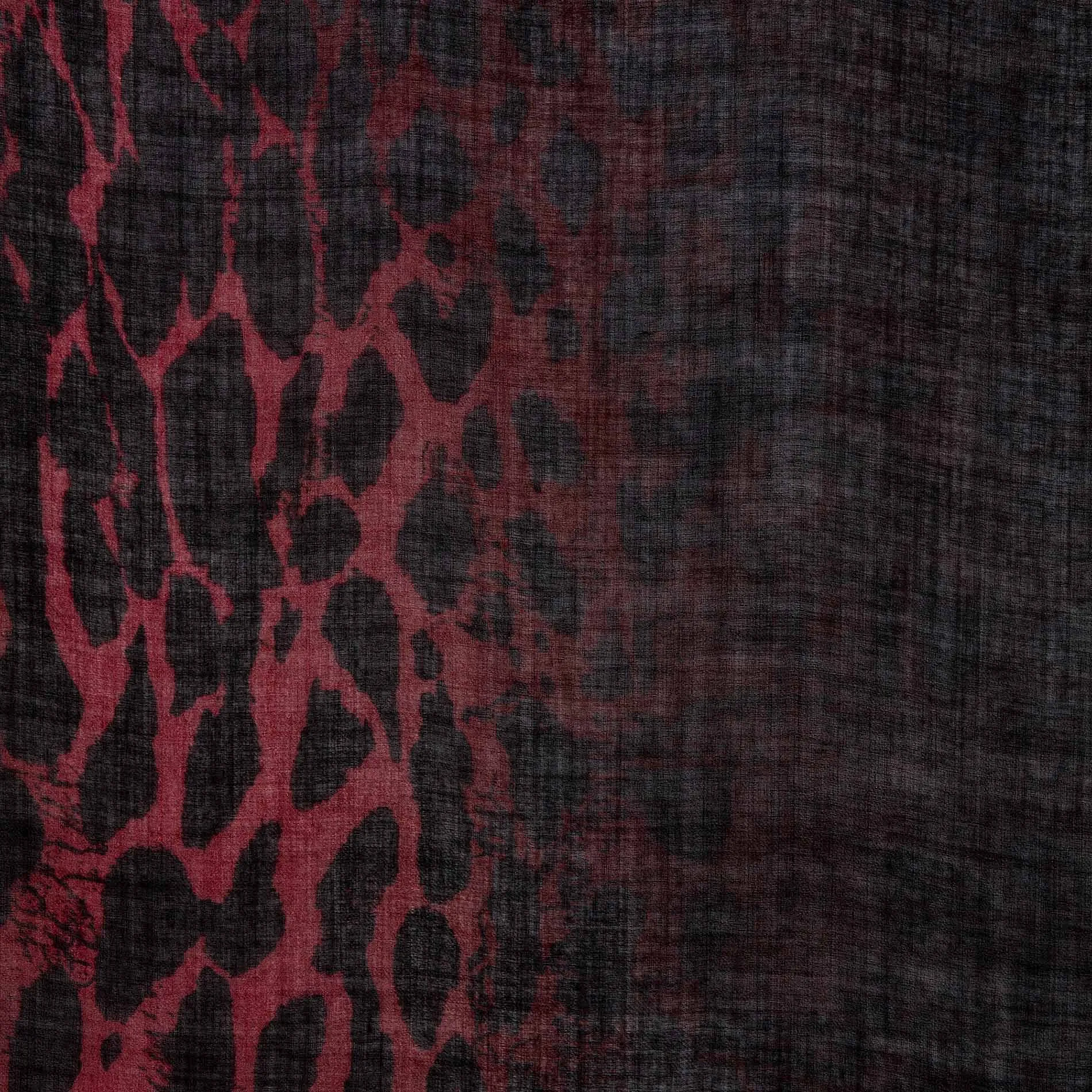  ZADIG&VOLTAIRE   JUDY - Foulard in lana stampata | Rosso